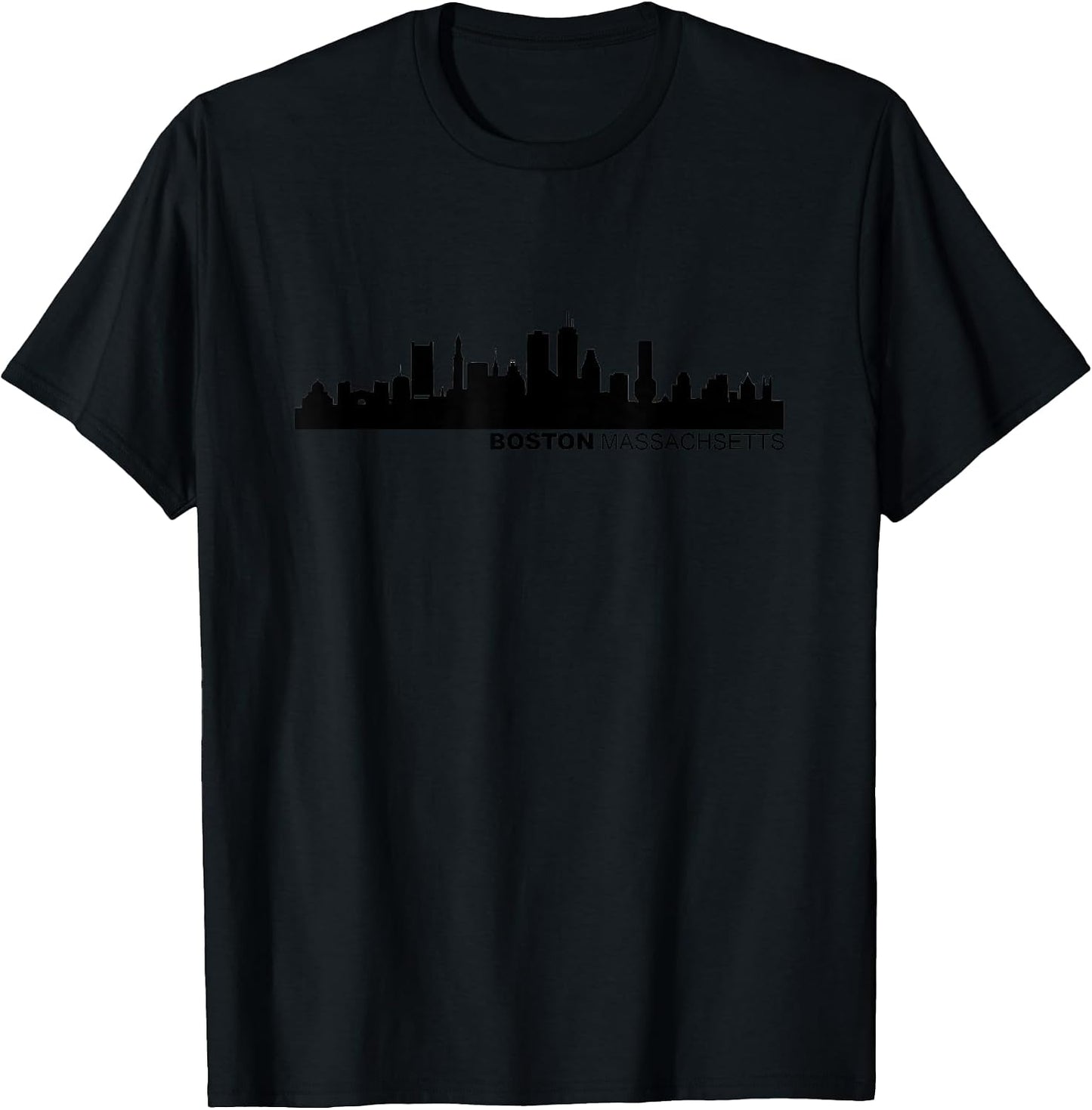 Boston Massachusetts Downtown City Skyline