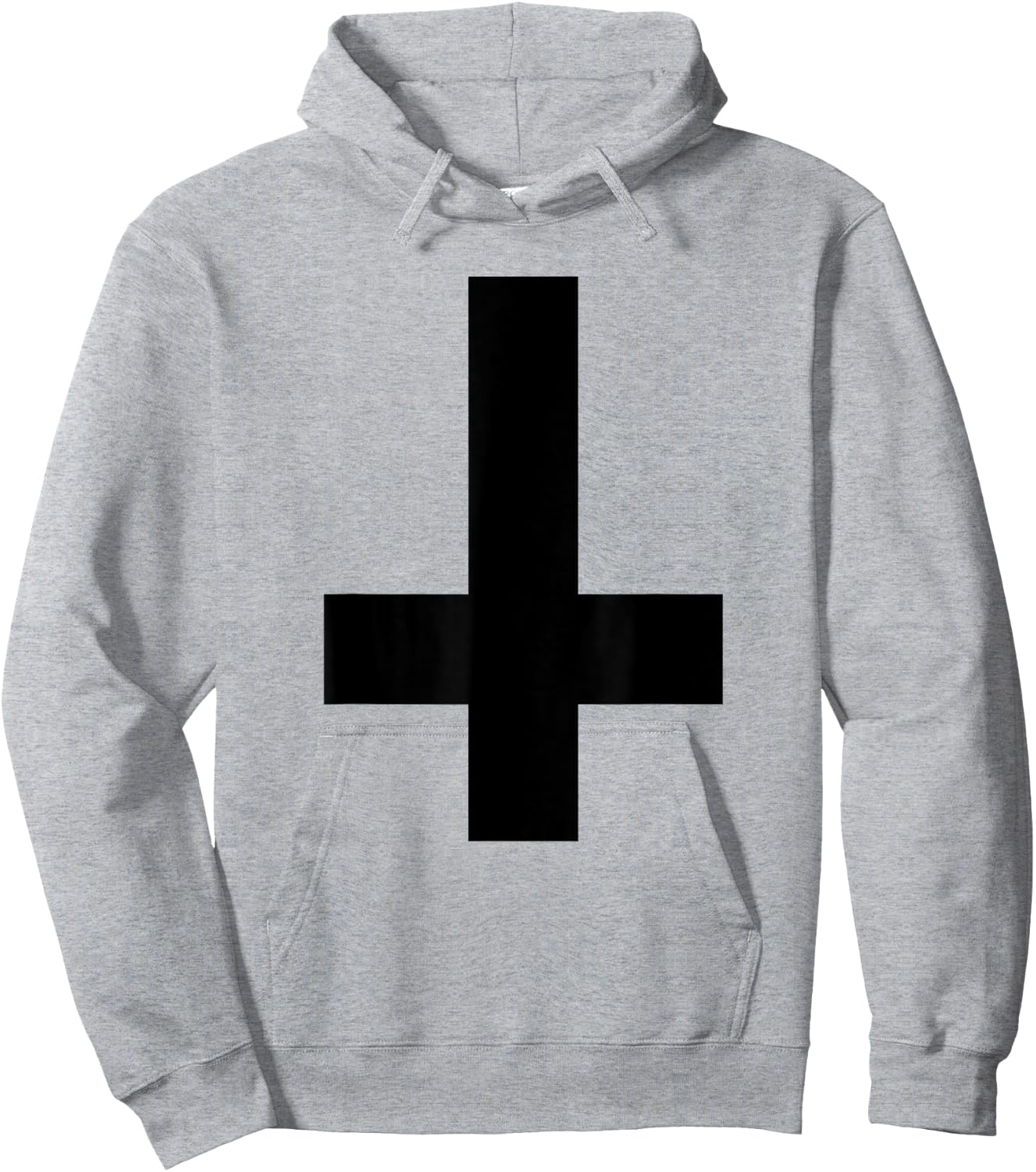 Inverted cross - Antichrist Hoodie - Hoodie | Ash