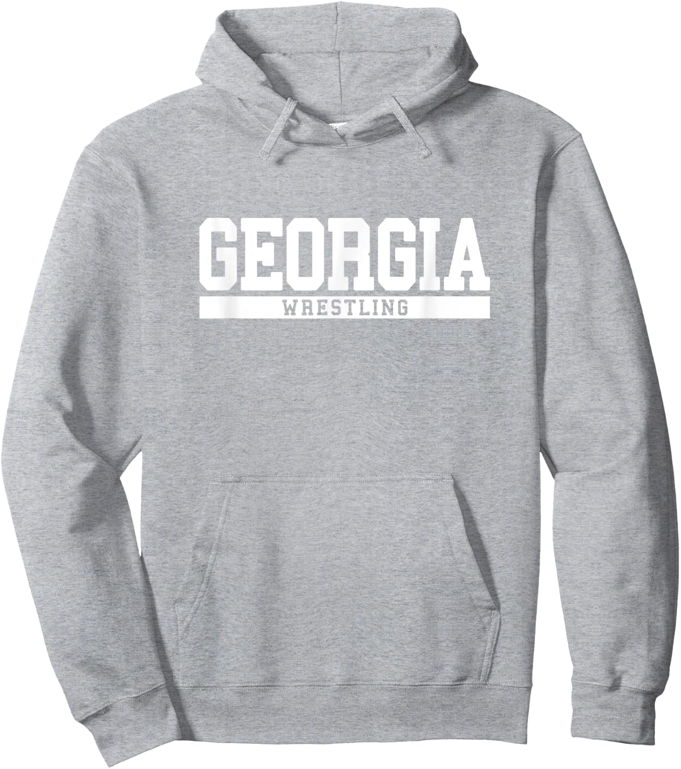 Georgia Wrestling Hoodie - Hoodie | Ash