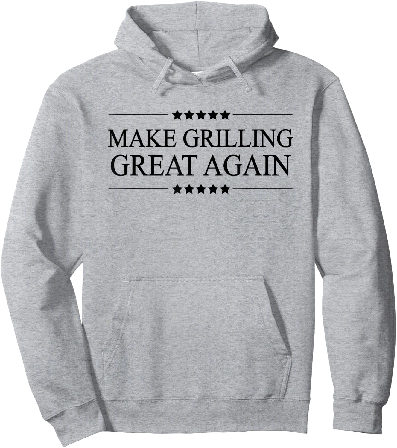 MAKE GRILLING GREAT AGAIN | Funny Gift BBQ Hoodie - Hoodie | Ash