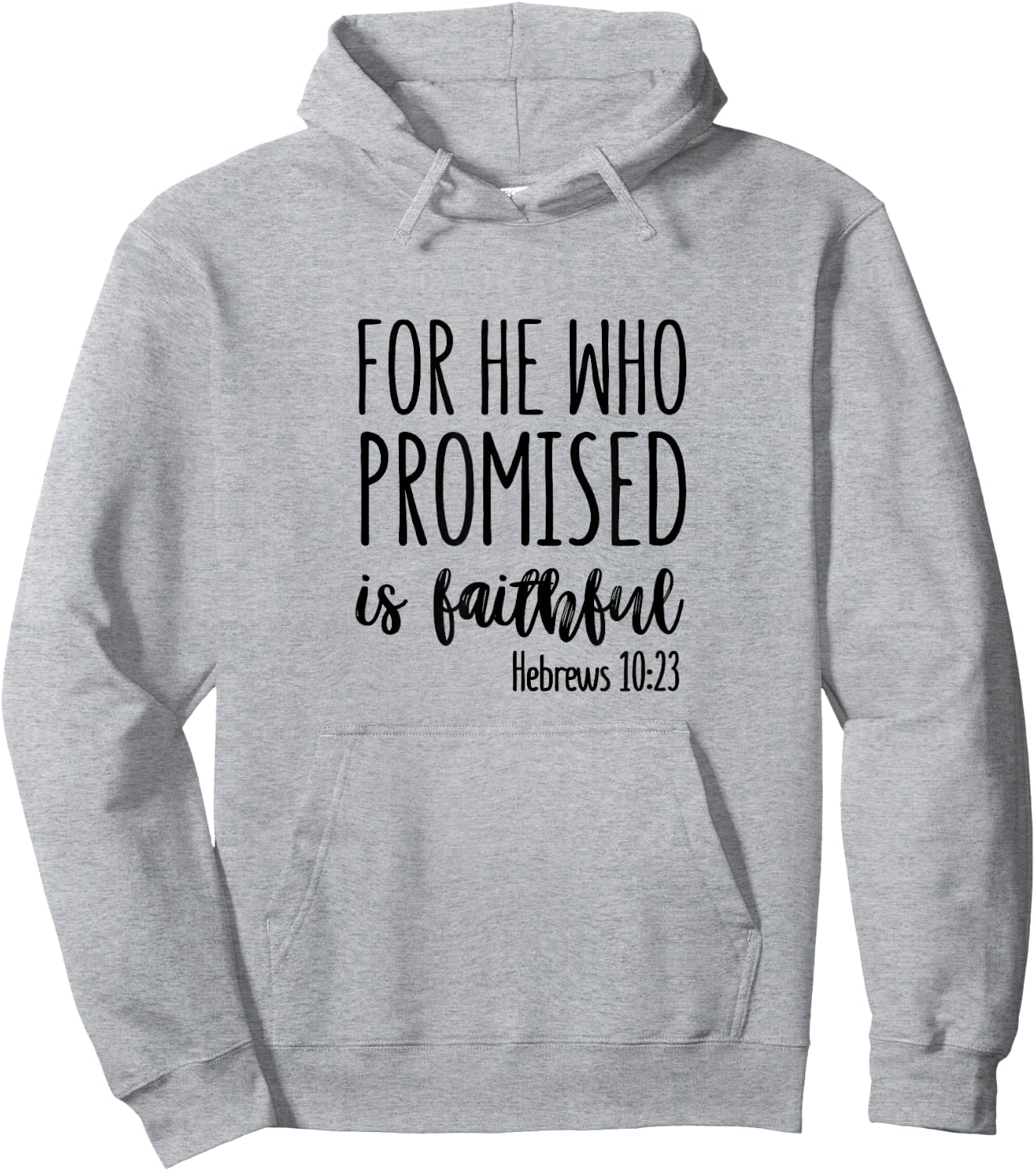 Hebrews 10:23 - Gift & Men, Christian Hoodie - Hoodie | Ash