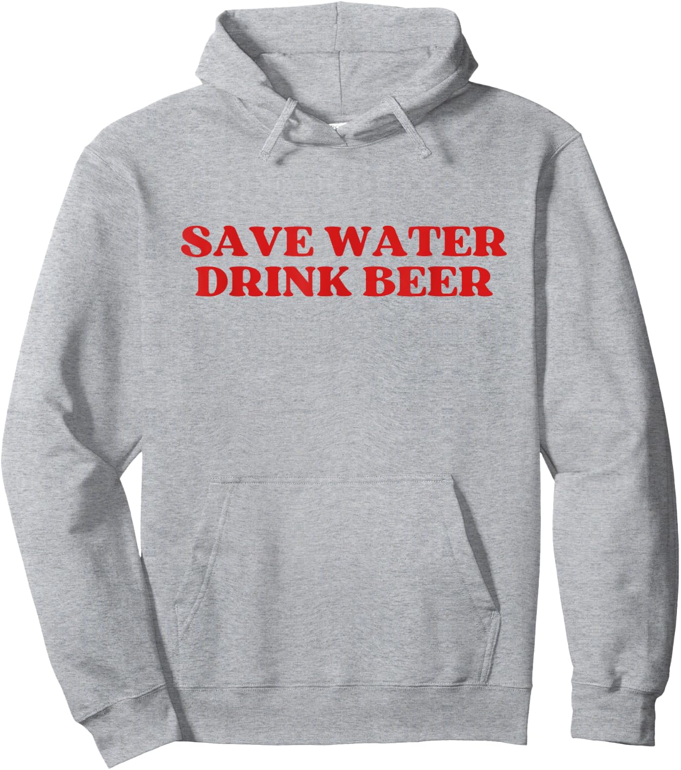 Save Water Drink Beer Y2k Aesthetic Hoodie - Hoodie | Ash