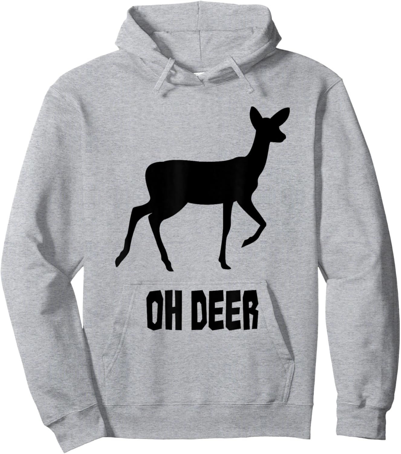 Oh Deer - Oh Dear Black/Black Hoodie - Hoodie | Ash