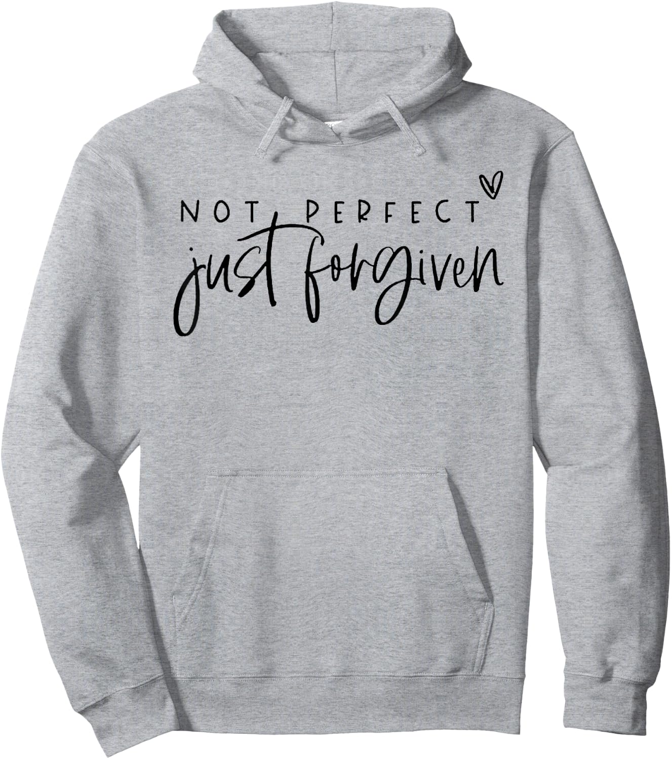 Not Perfect Just Forgiven Hoodie - Hoodie | Ash