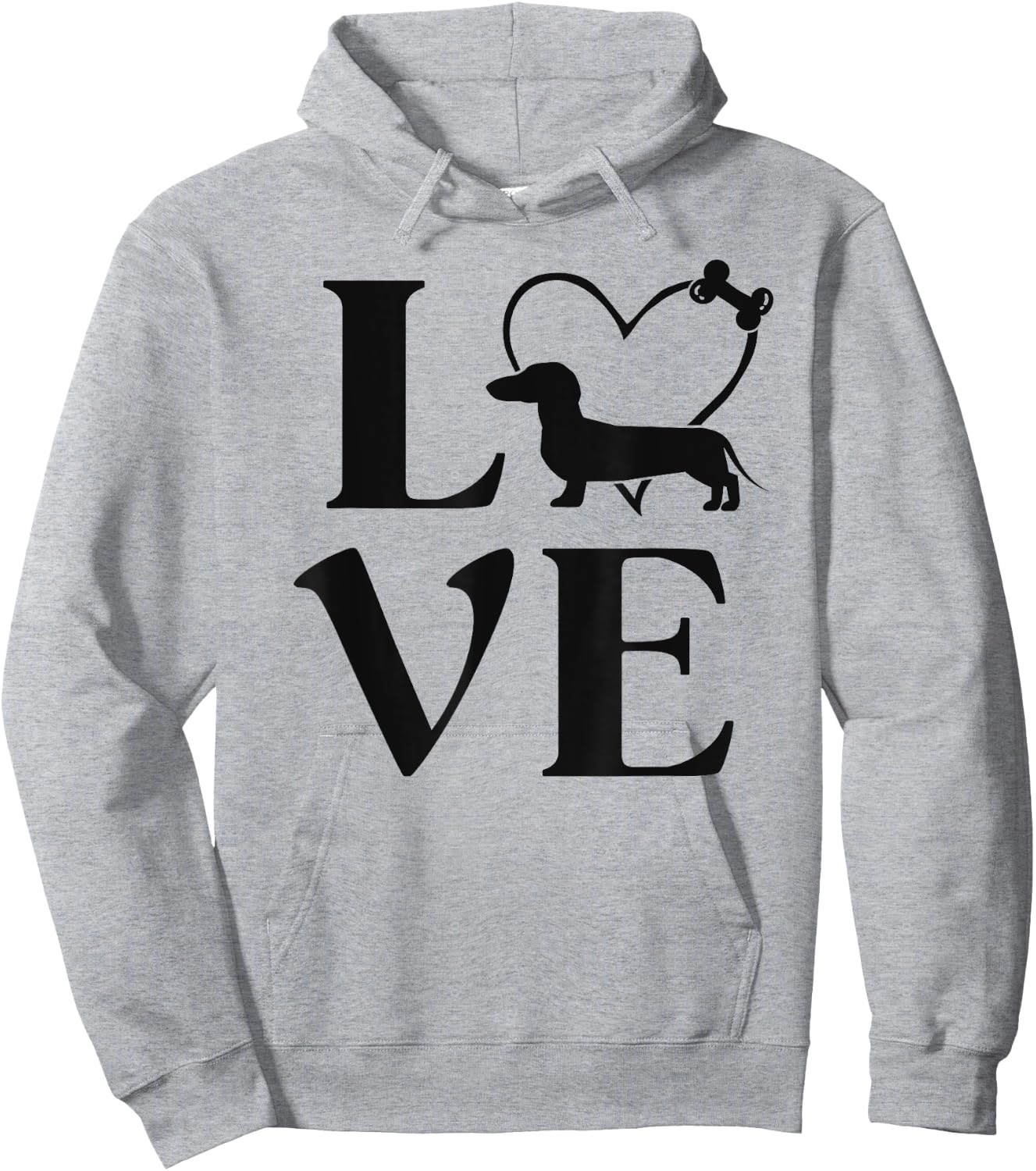 Dachshund Gifts Love Dogs Dog Mama Hoodie - Hoodie | Ash