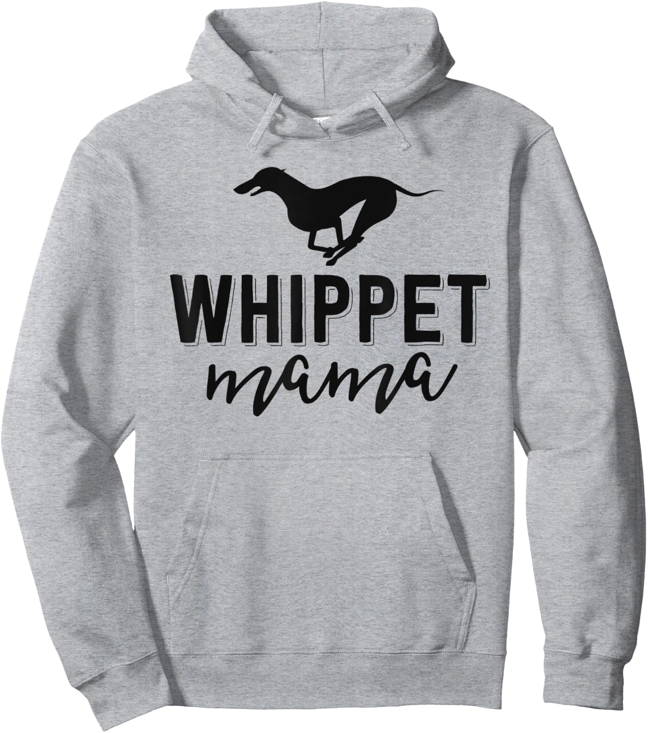 Floral Dog Mom Shirts Owner Gift Whippet Mama Hoodie - Hoodie | Ash