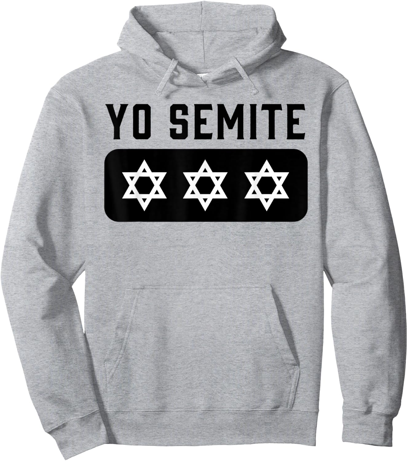 Gaffe Yosemite Jewish Pride Yo Semite Trump Hoodie - Hoodie | Ash