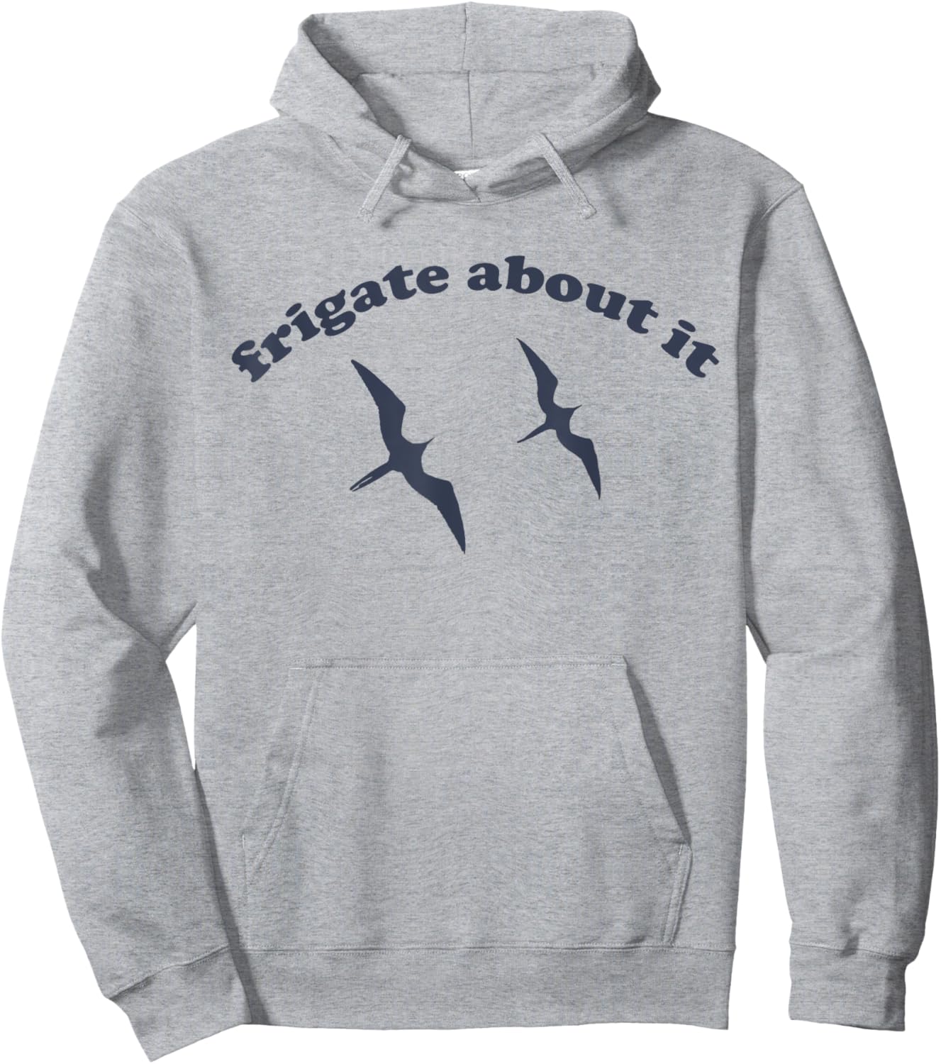 FRIGATE About It - Frigate Bird Birding Hoodie - Hoodie | Ash