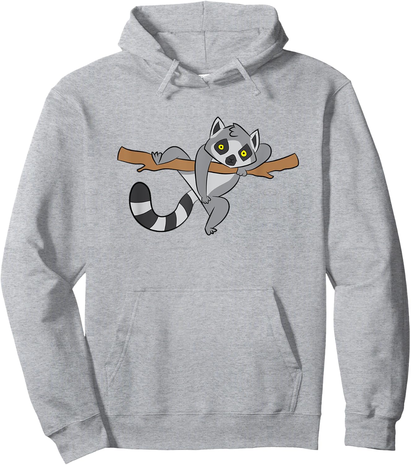 Funny Lemur Animal Kids Lemurs Hoodie - Hoodie | Ash