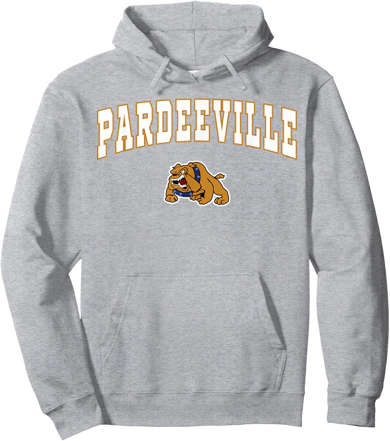 Pardeeville High School Bulldogs Hoodie - Hoodie | Ash