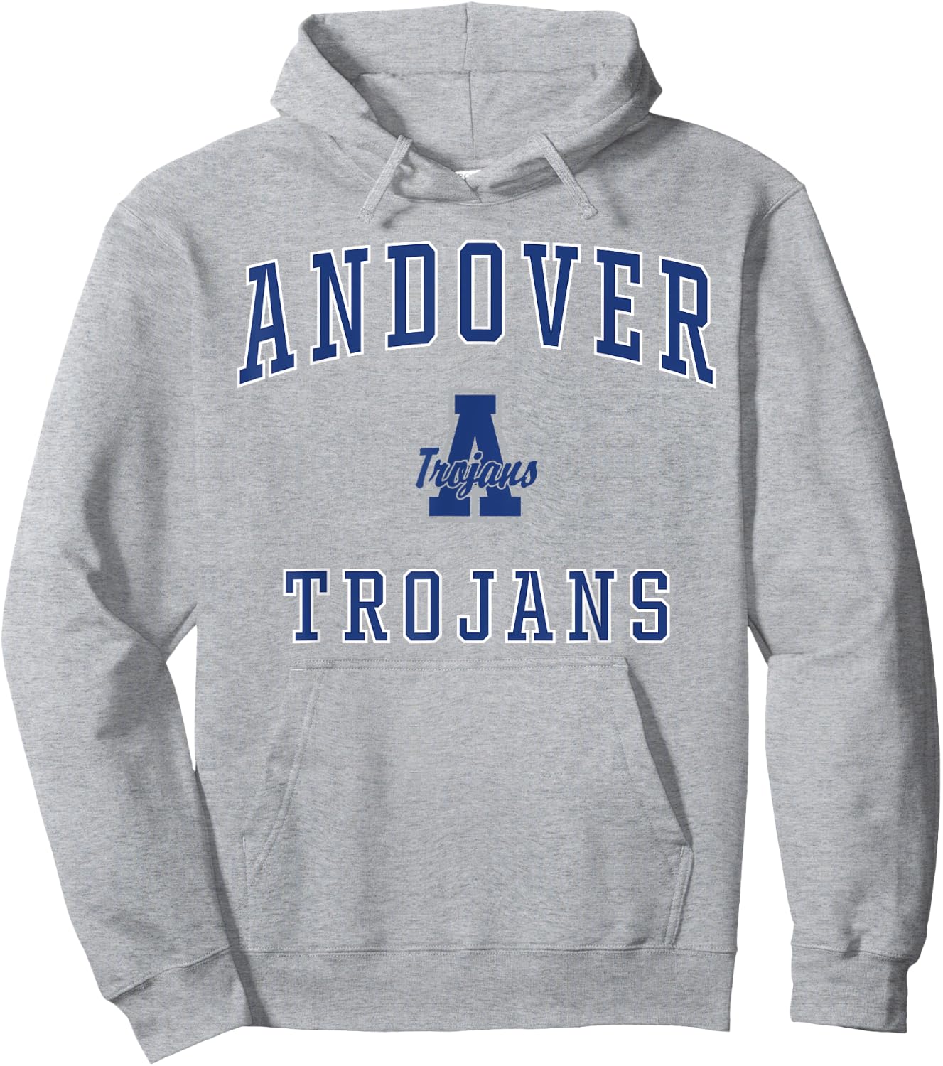 Andover High School Trojans Hoodie - Hoodie | Ash