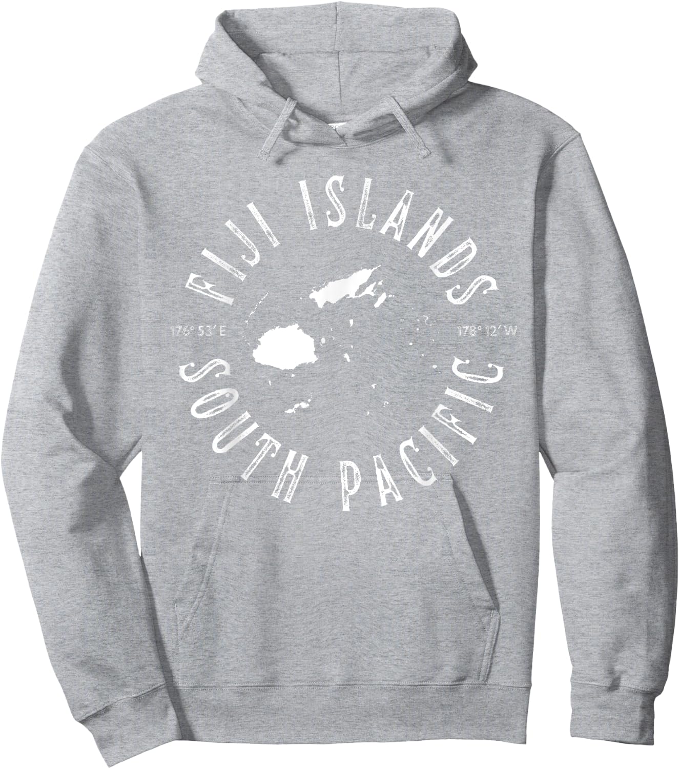 Fiji Islands Souvenir Fiji Hoodie - Hoodie | Ash