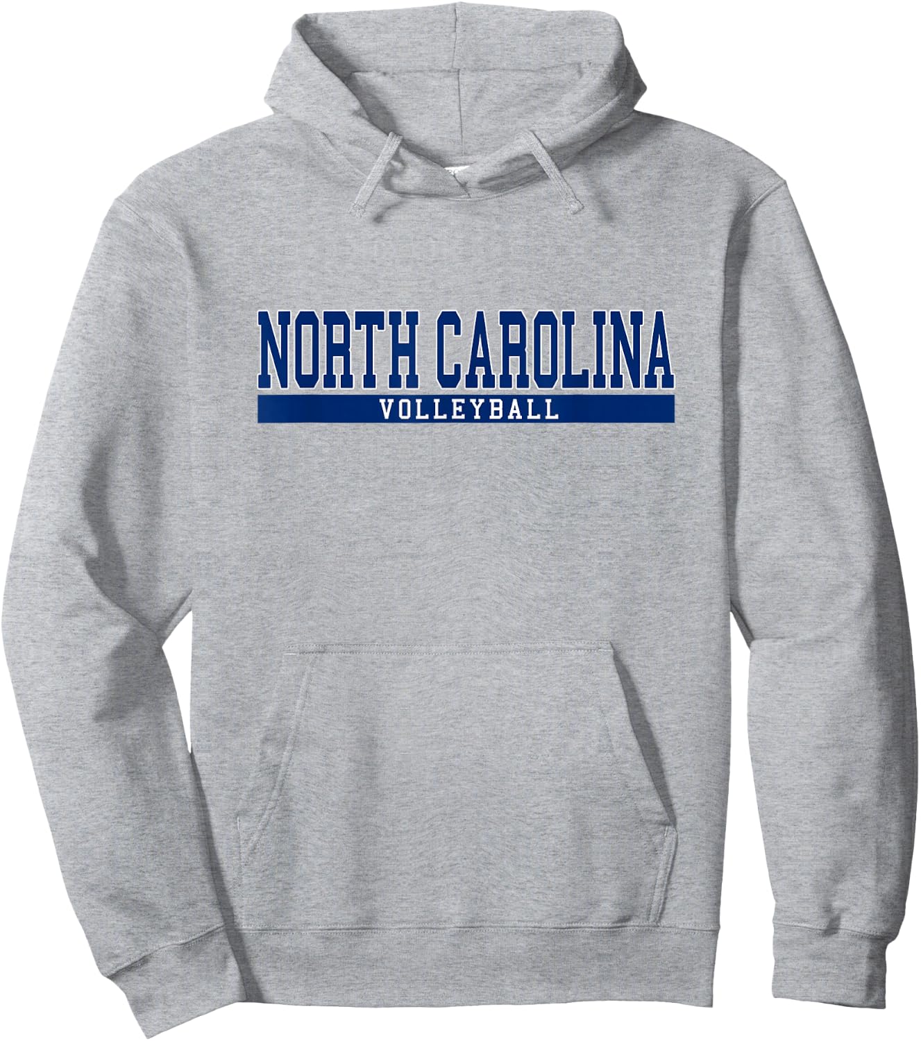 North Carolina Volleyball Hoodie - Hoodie | Ash