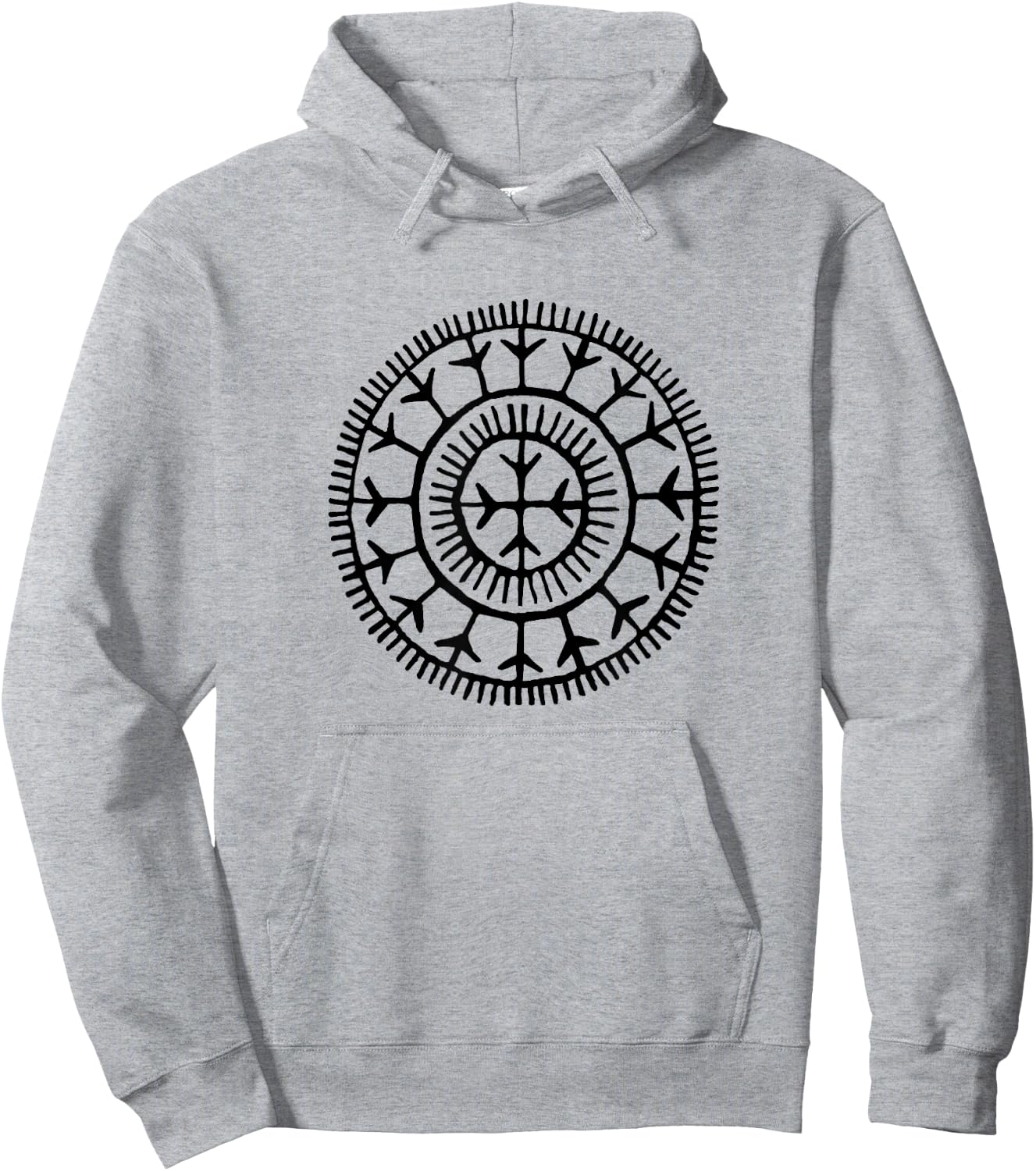 Croatia - Traditional Croatian Tattoo Hoodie - Hoodie | Ash