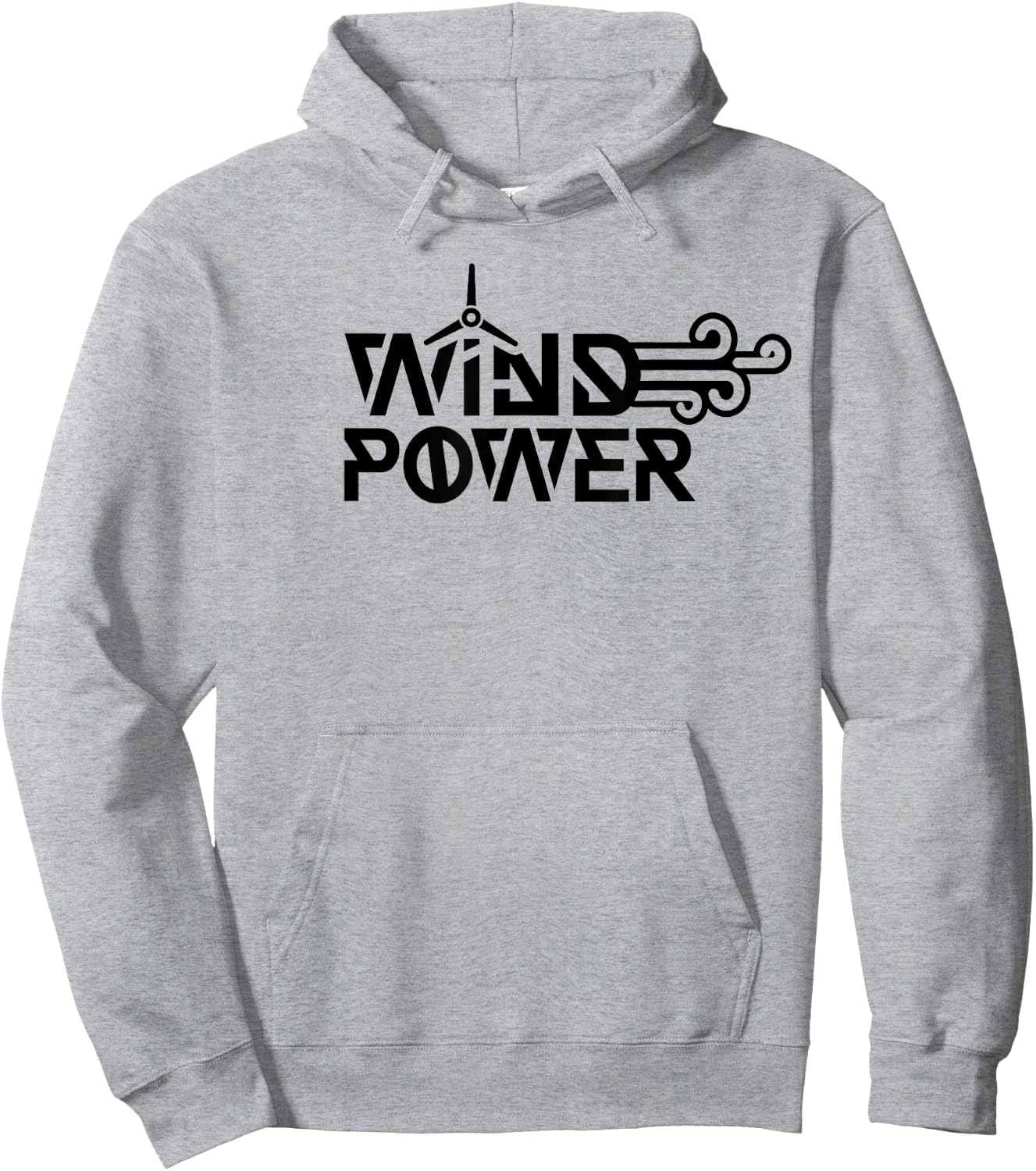 Wind Power Renewables Windmill Energy Hoodie - Hoodie | Ash