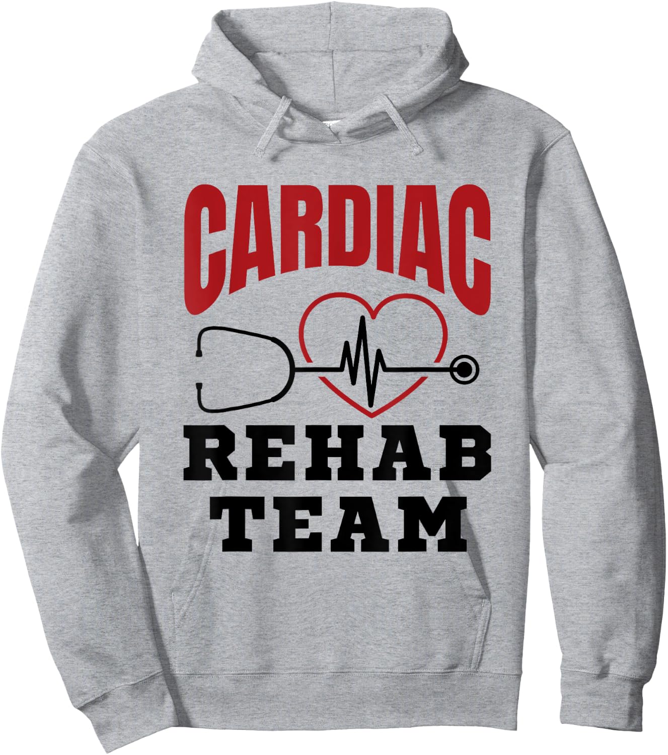 Cardiac Rehab Team Hoodie - Hoodie | Ash