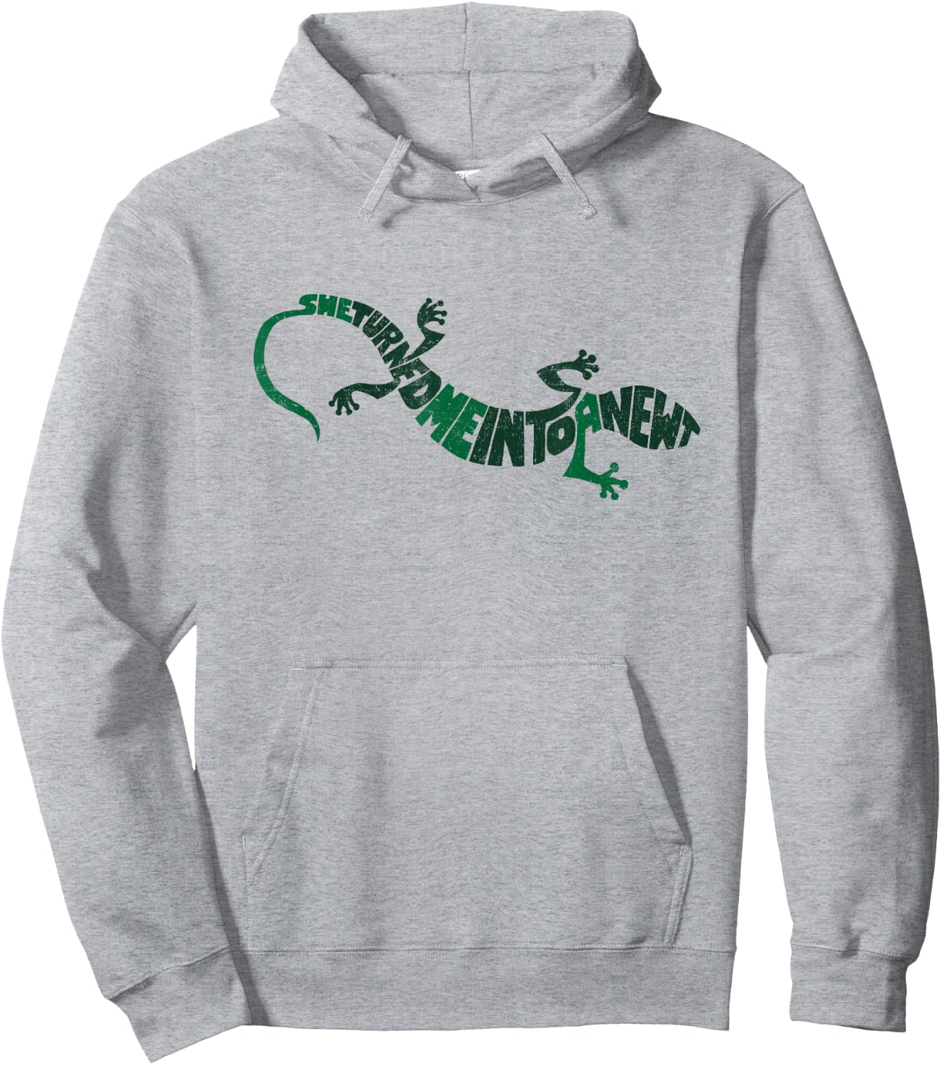 She turned me into a Newt Hoodie - Hoodie | Ash