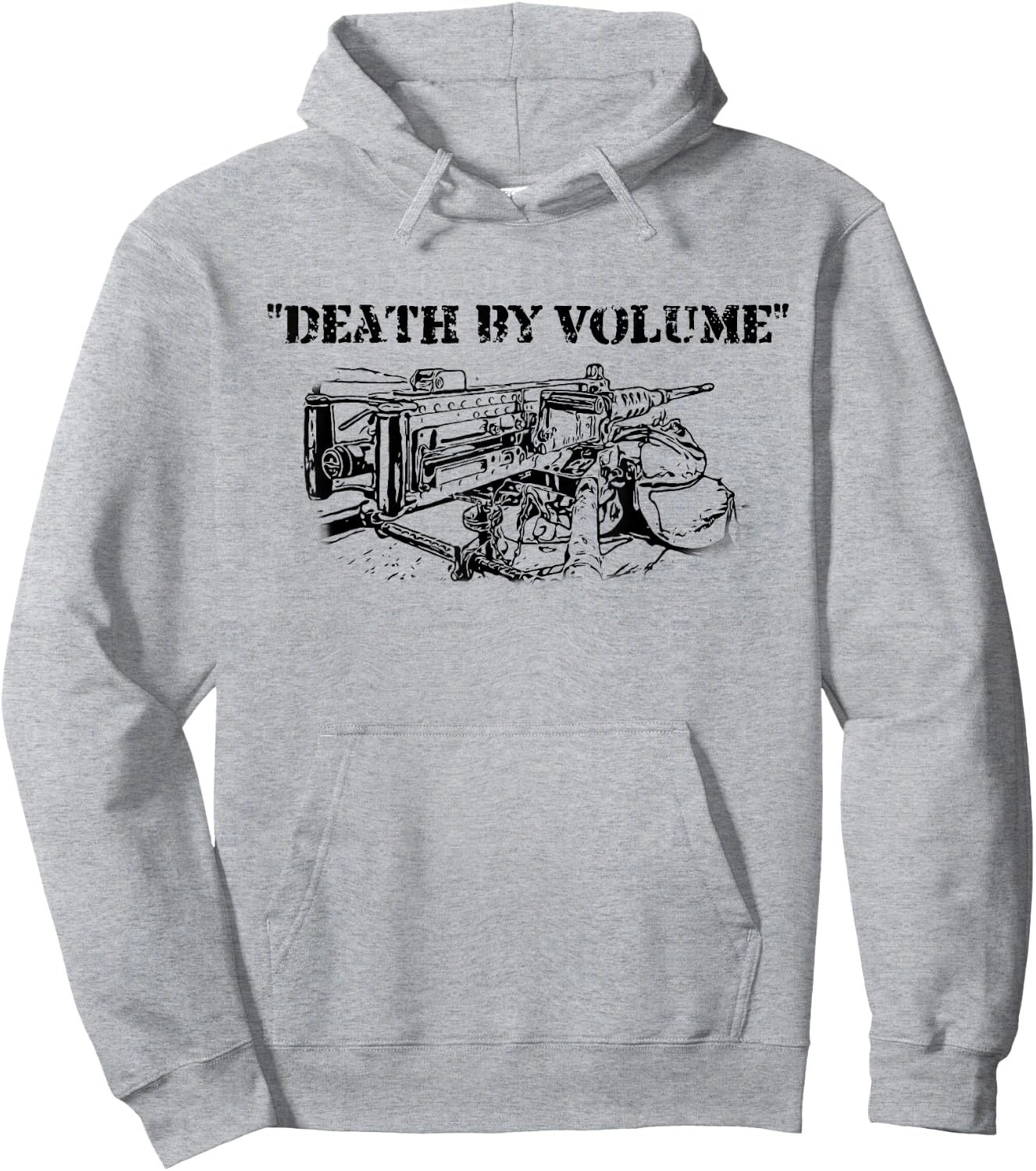 0331 Machine Gunner, Funny Infantry Hoodie - Hoodie | Ash