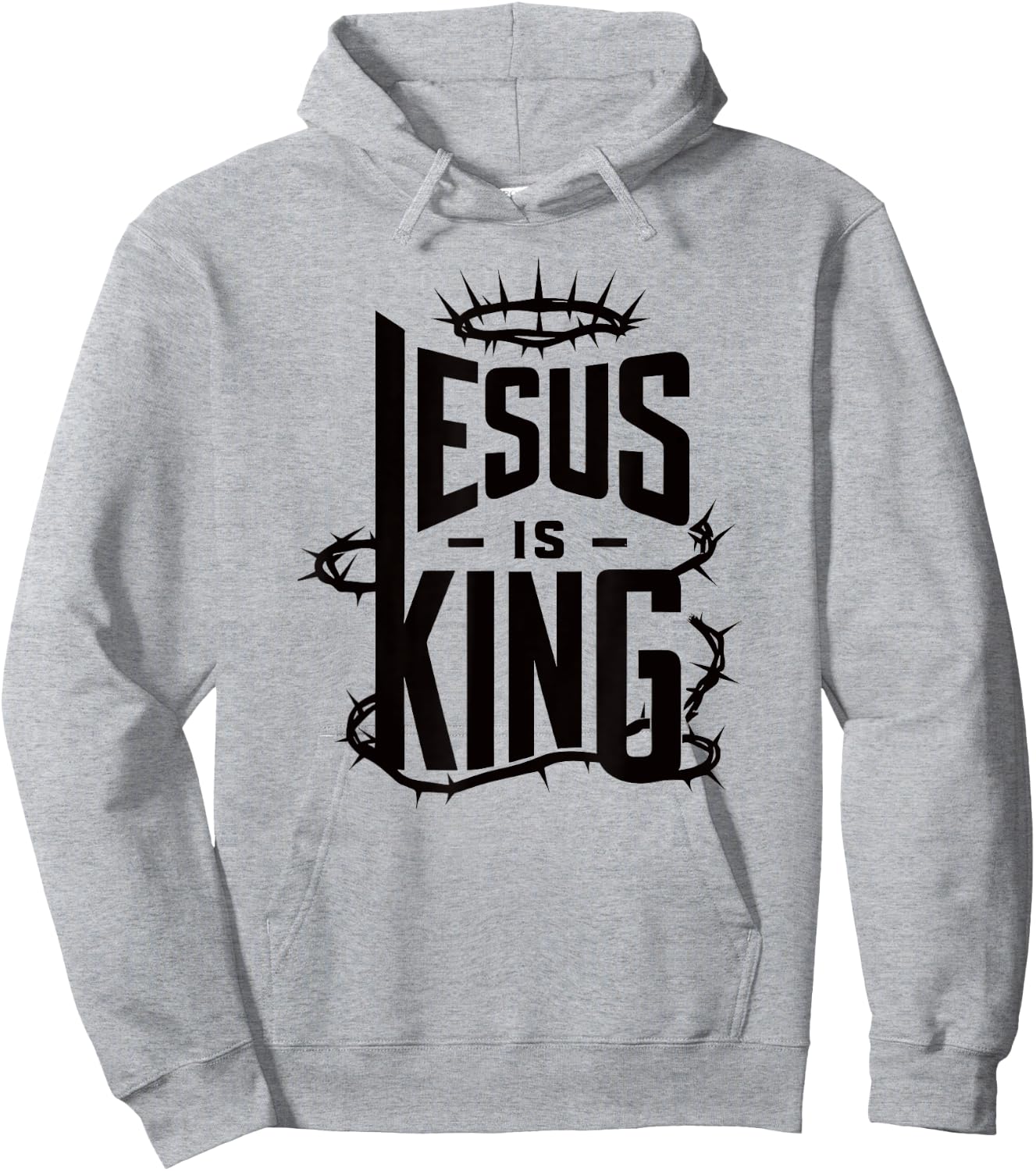 Jesus Is King Hoodie - Hoodie | Ash