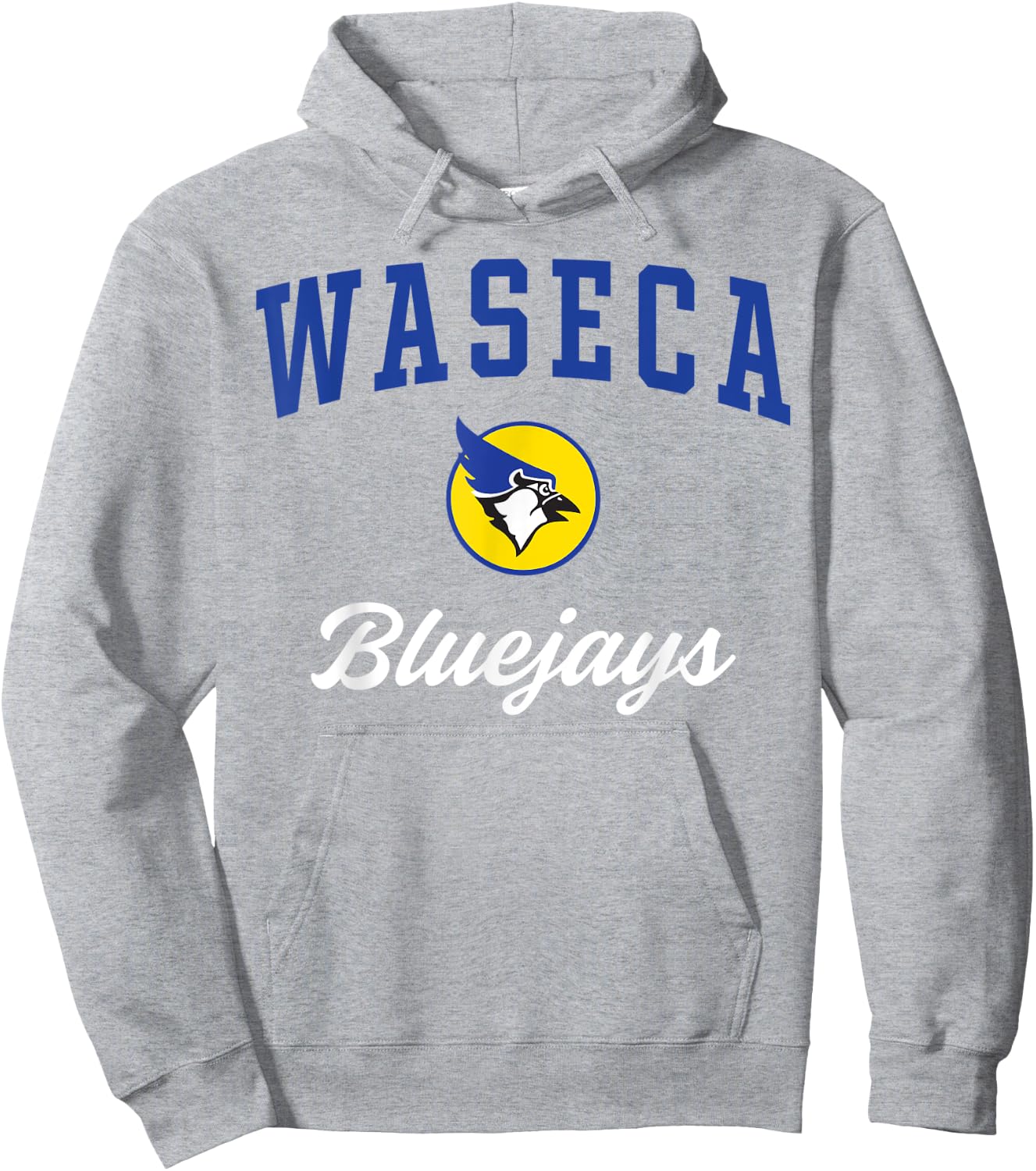Waseca High School Bluejays Hoodie - Hoodie | Ash