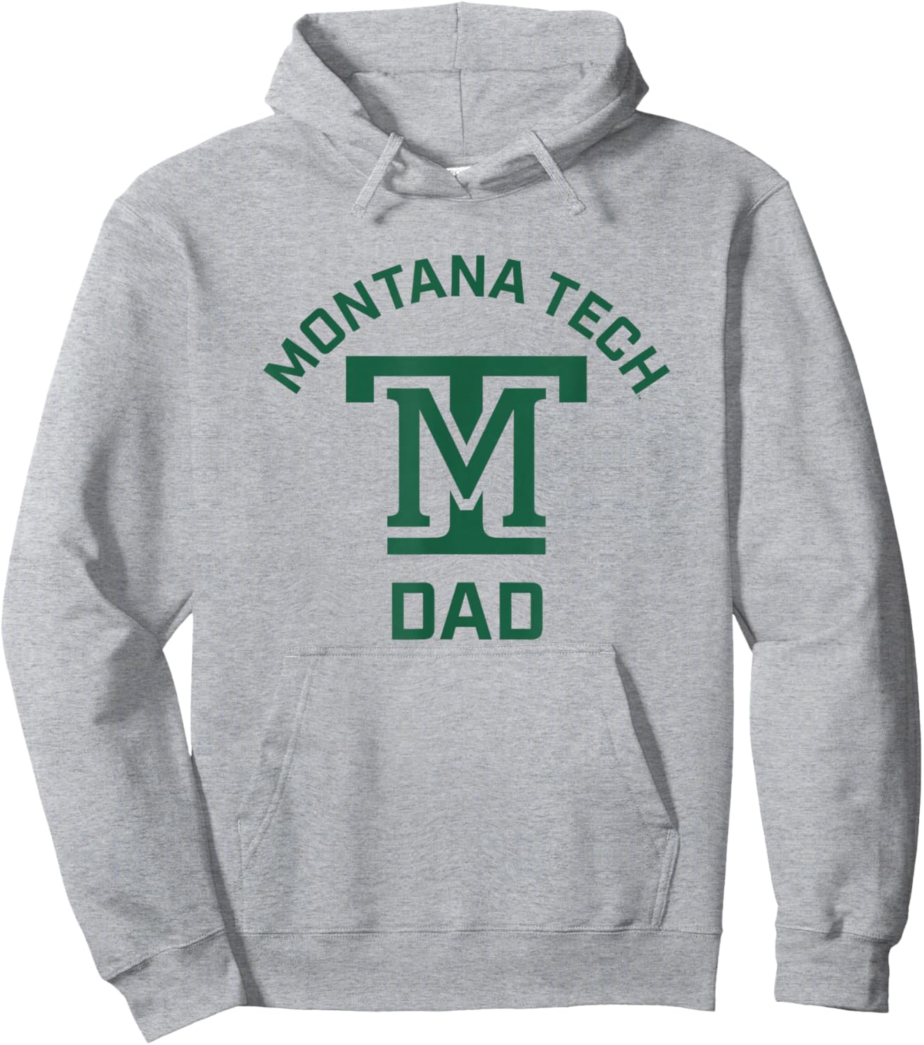 Montana Tech Orediggers Arched Dad Hoodie - Hoodie | Ash