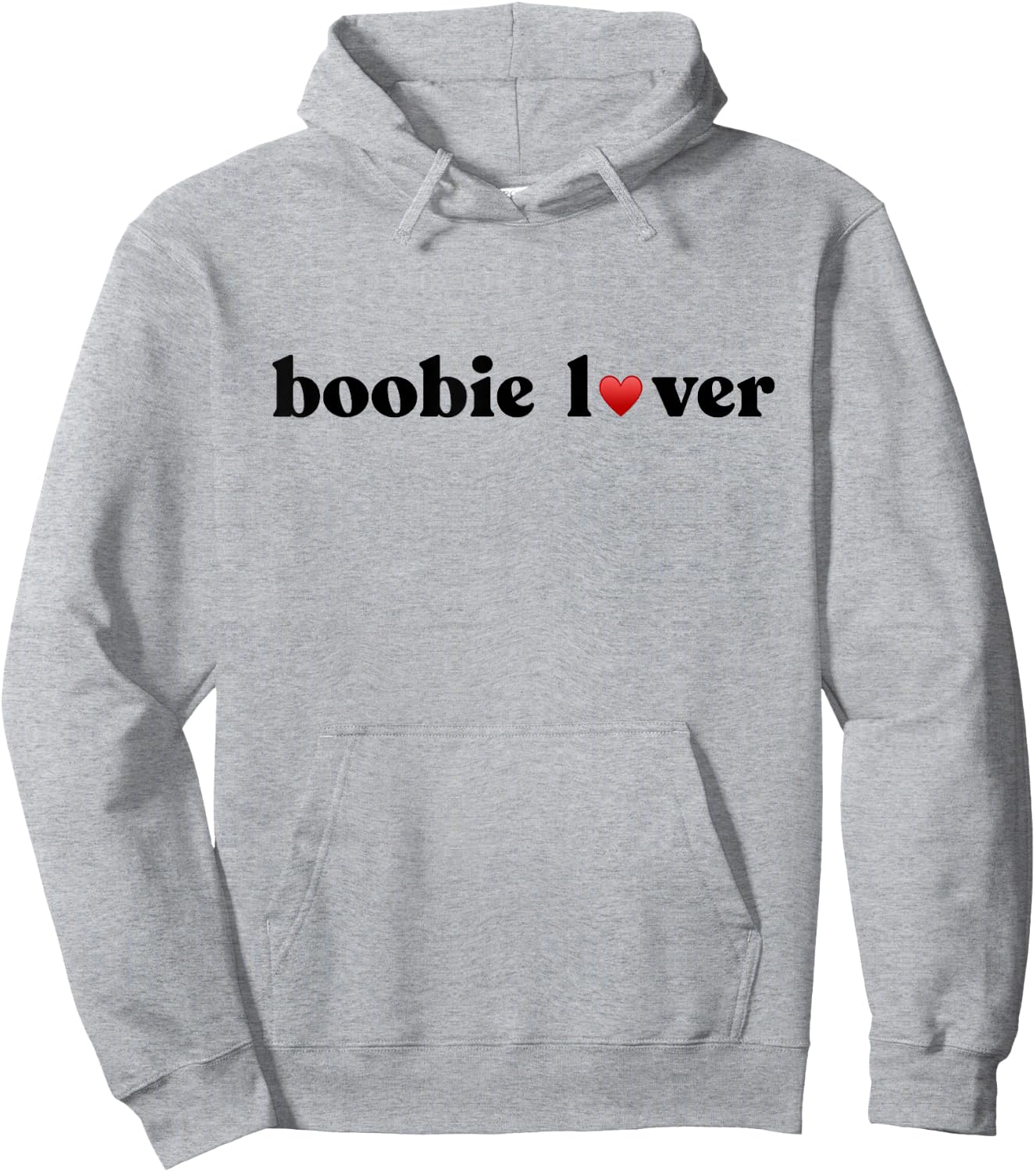 boobie lover Breast Cancer Awareness Hoodie - Hoodie | Ash