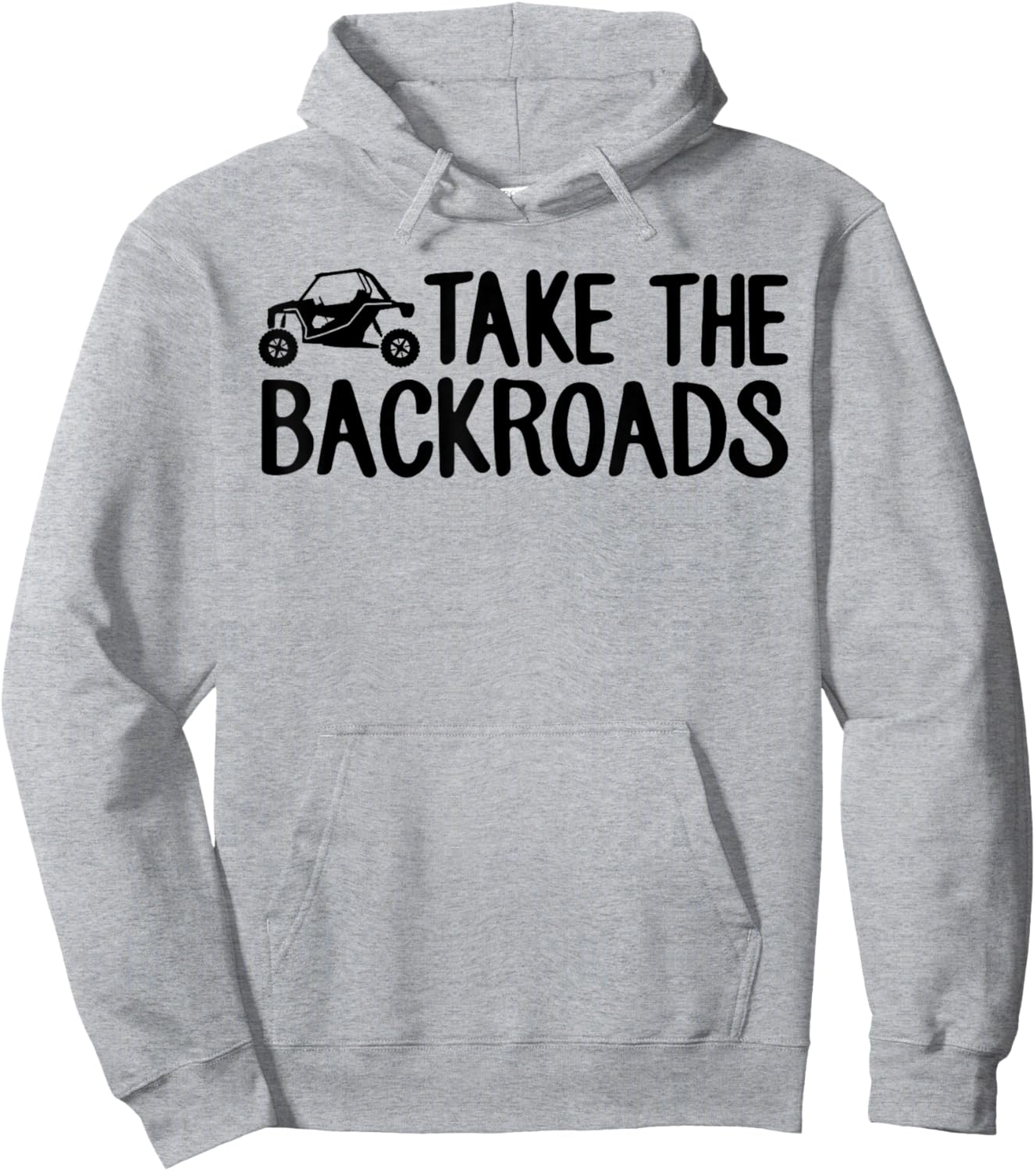 Take The Backroads Off-road Hoodie - Hoodie | Ash