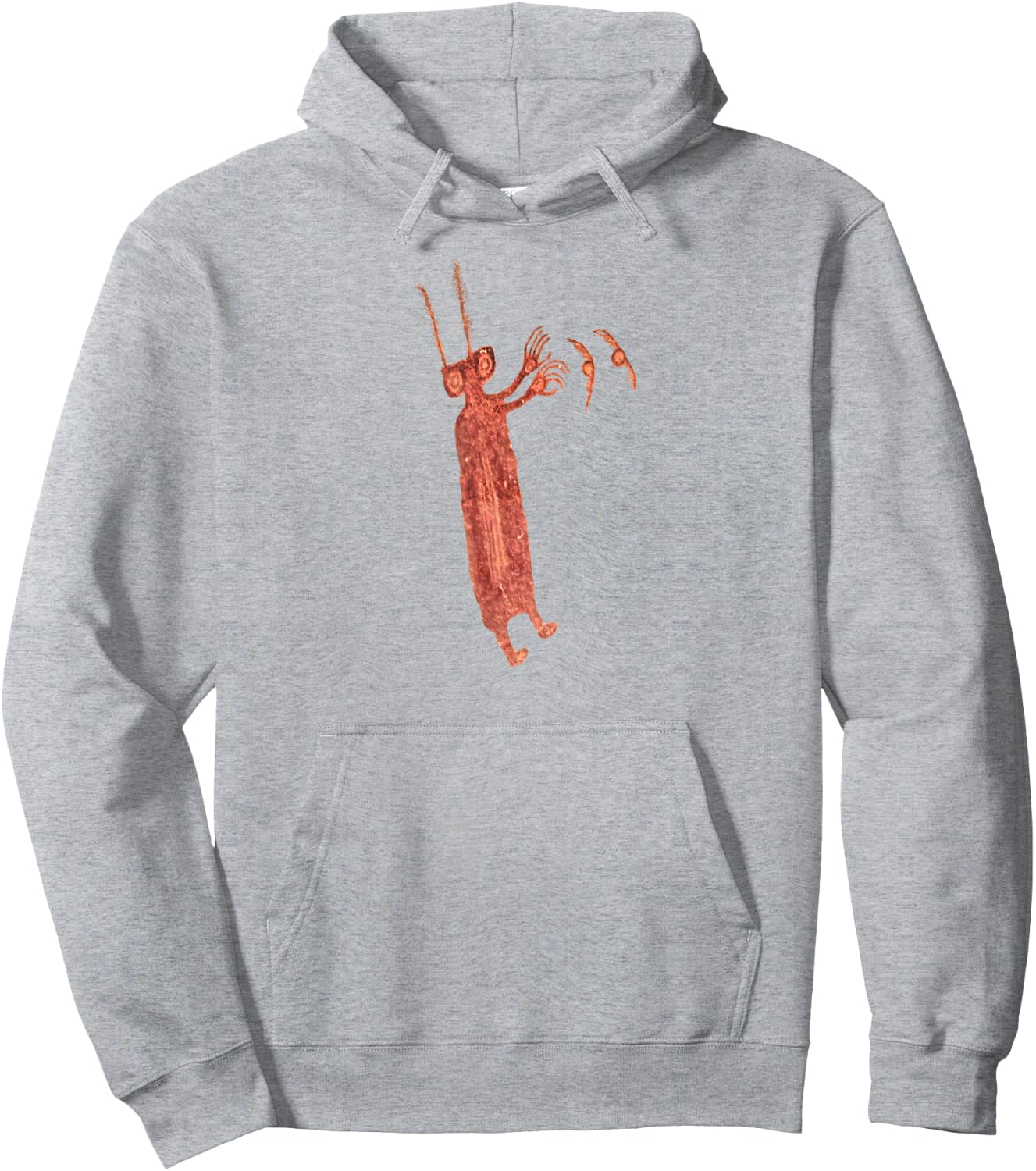 Unexpected pictograph. Hoodie - Hoodie | Ash
