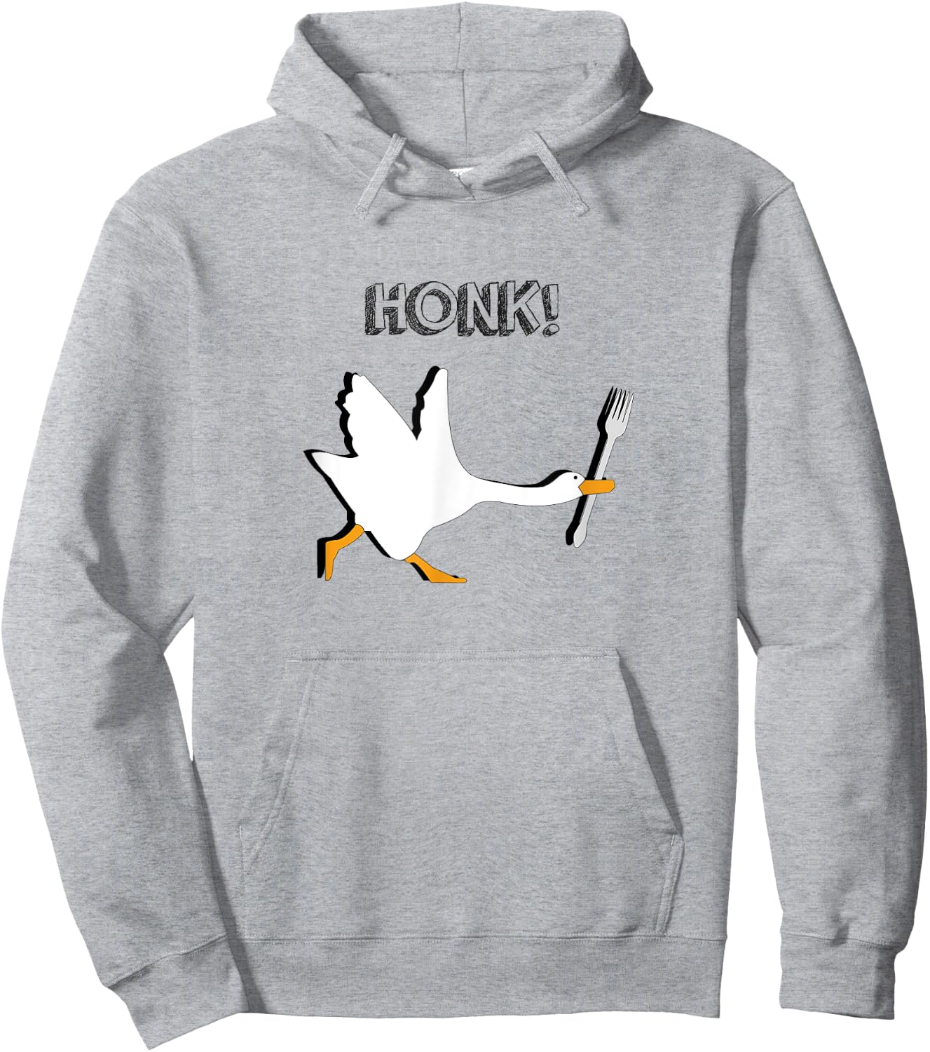Funny Untitled Goose Meme - HONK Hoodie - Hoodie | Ash