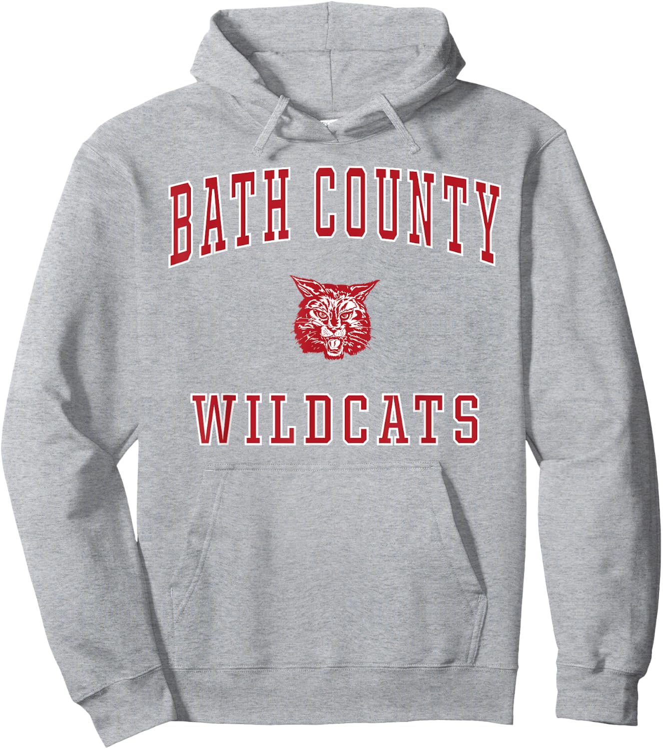 Bath County High School Wildcats Hoodie - Hoodie | Ash