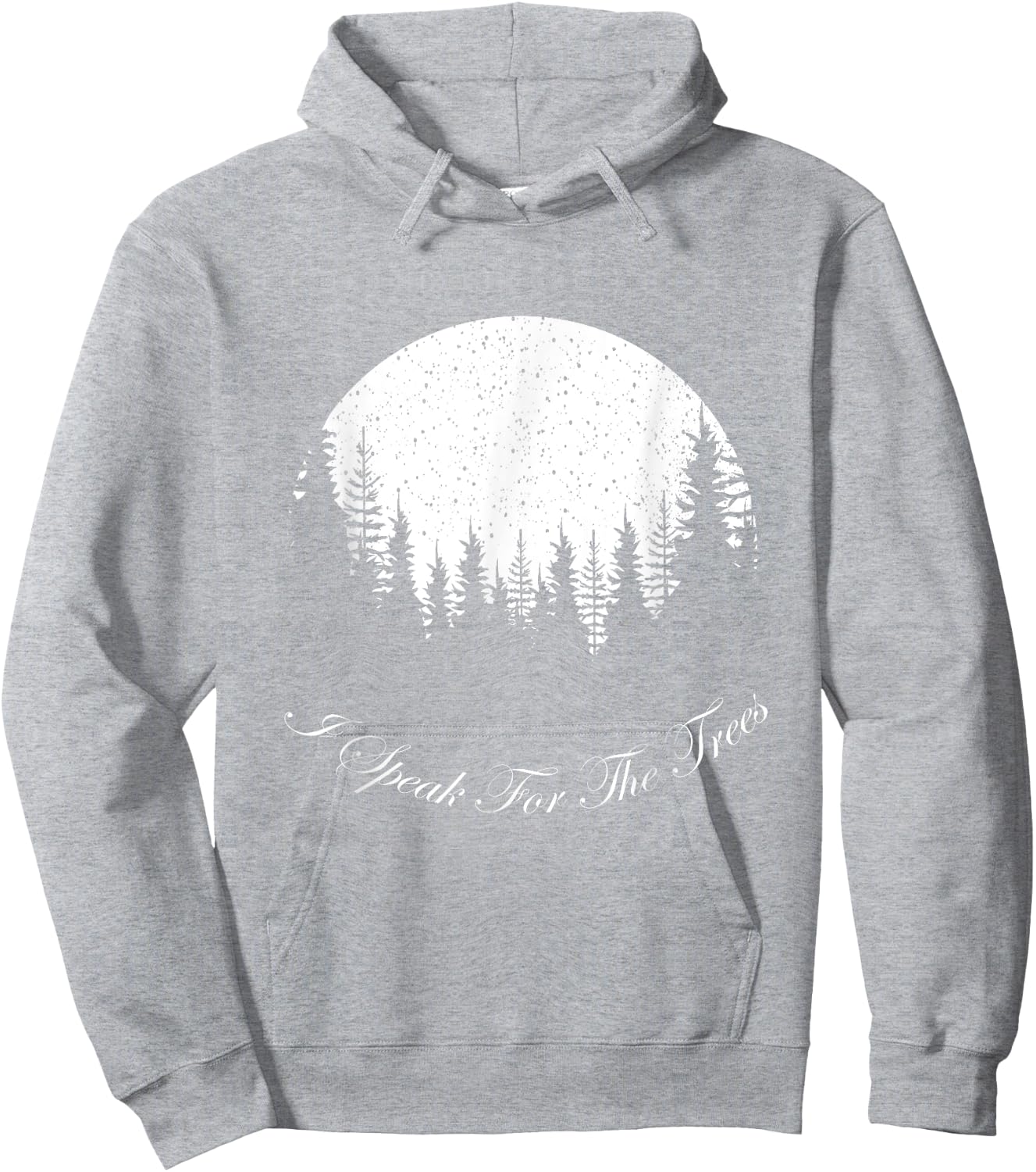 I Speak For The Trees Happy Earth Day 2023 Hoodie - Hoodie | Ash