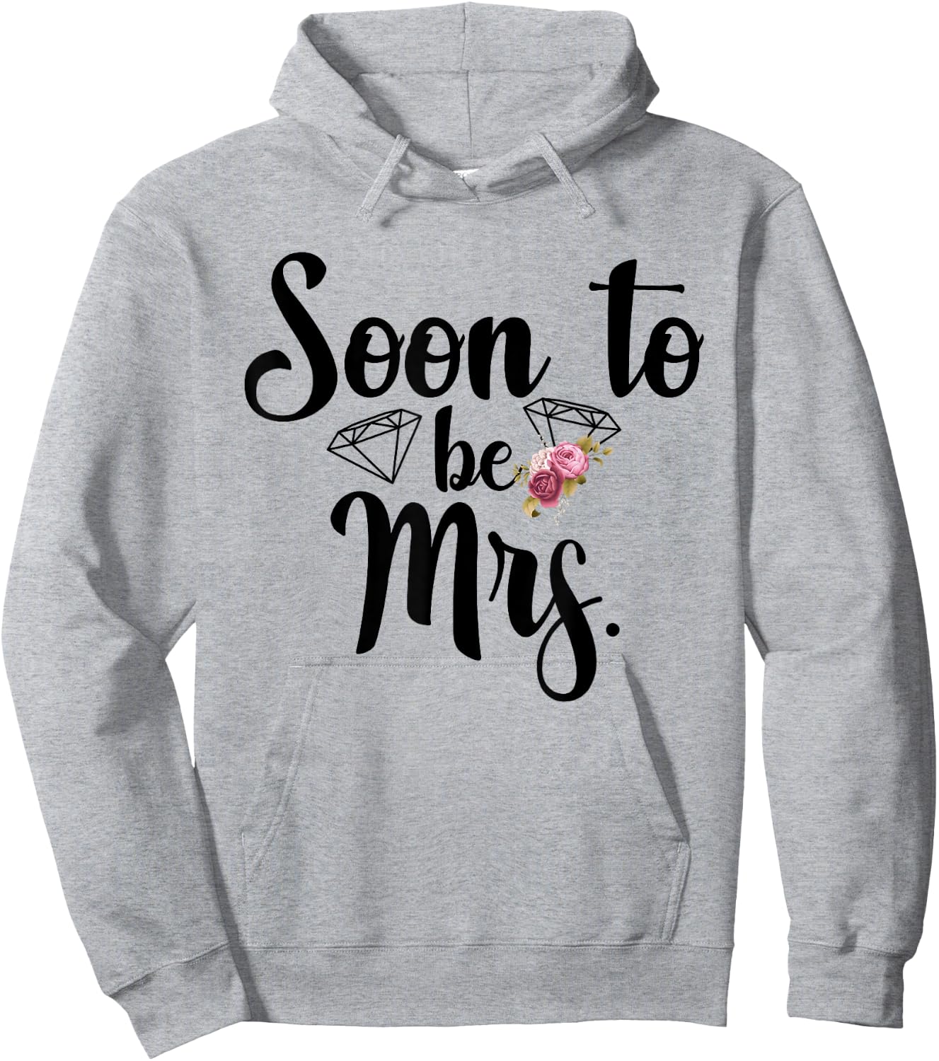 Soon To Be Mrs Bachelorette Party Gift Hoodie - Hoodie | Ash