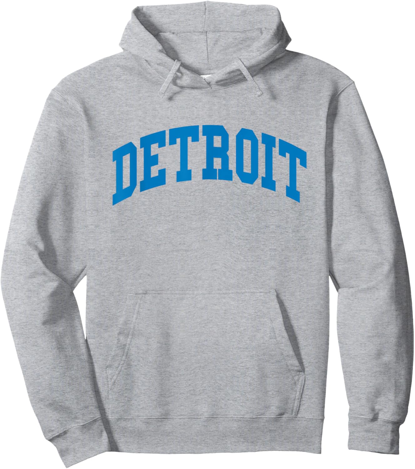 DETROIT - Throwback Design - Classic Hoodie - Hoodie | Ash