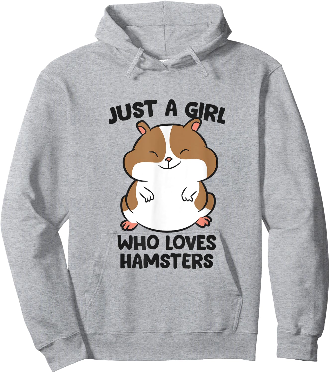 Just a Girl Who Loves Hamsters Hoodie - Hoodie | Ash