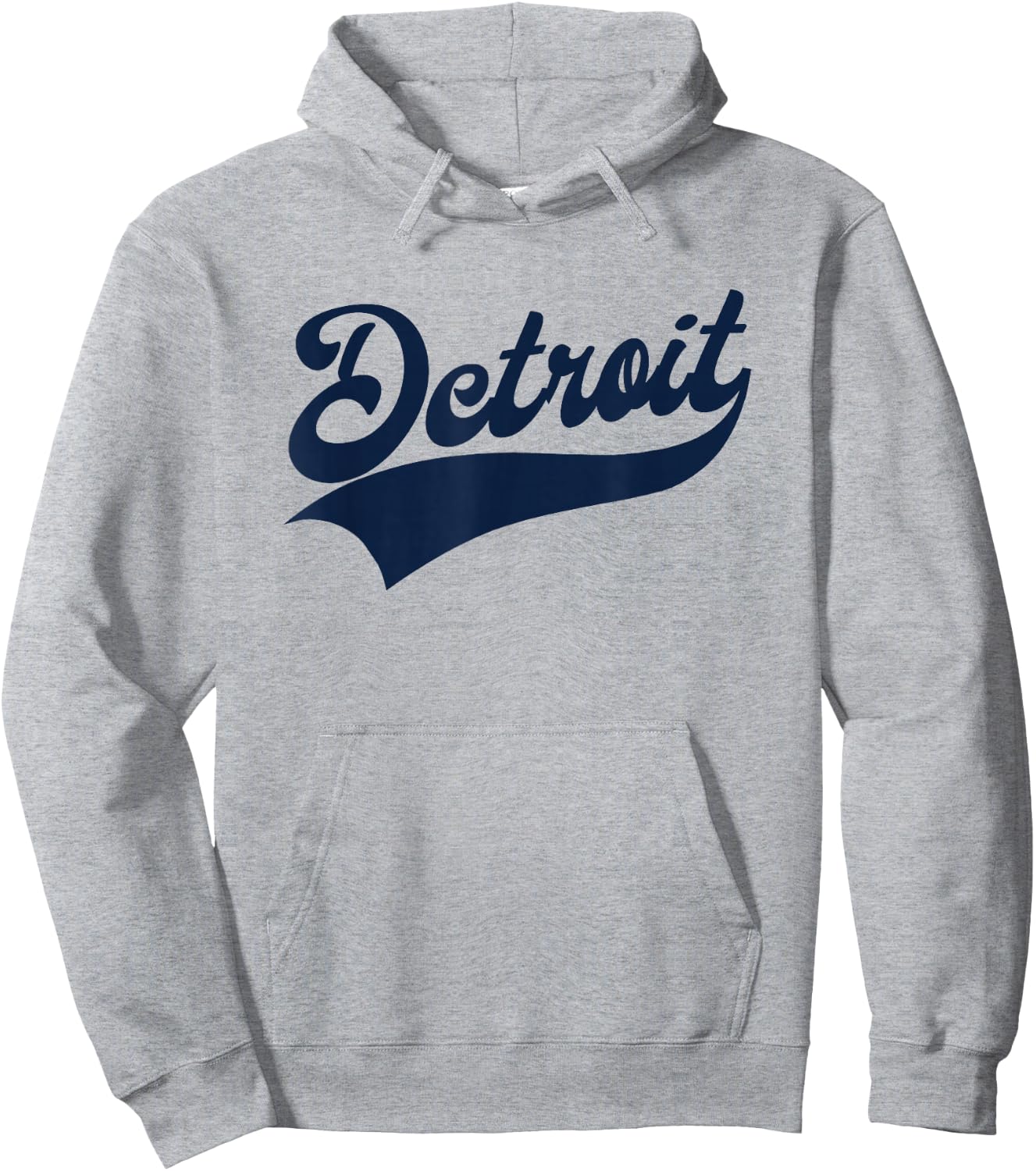 Detroit - Athletic Throwback Design - Classic Hoodie - Hoodie | Ash