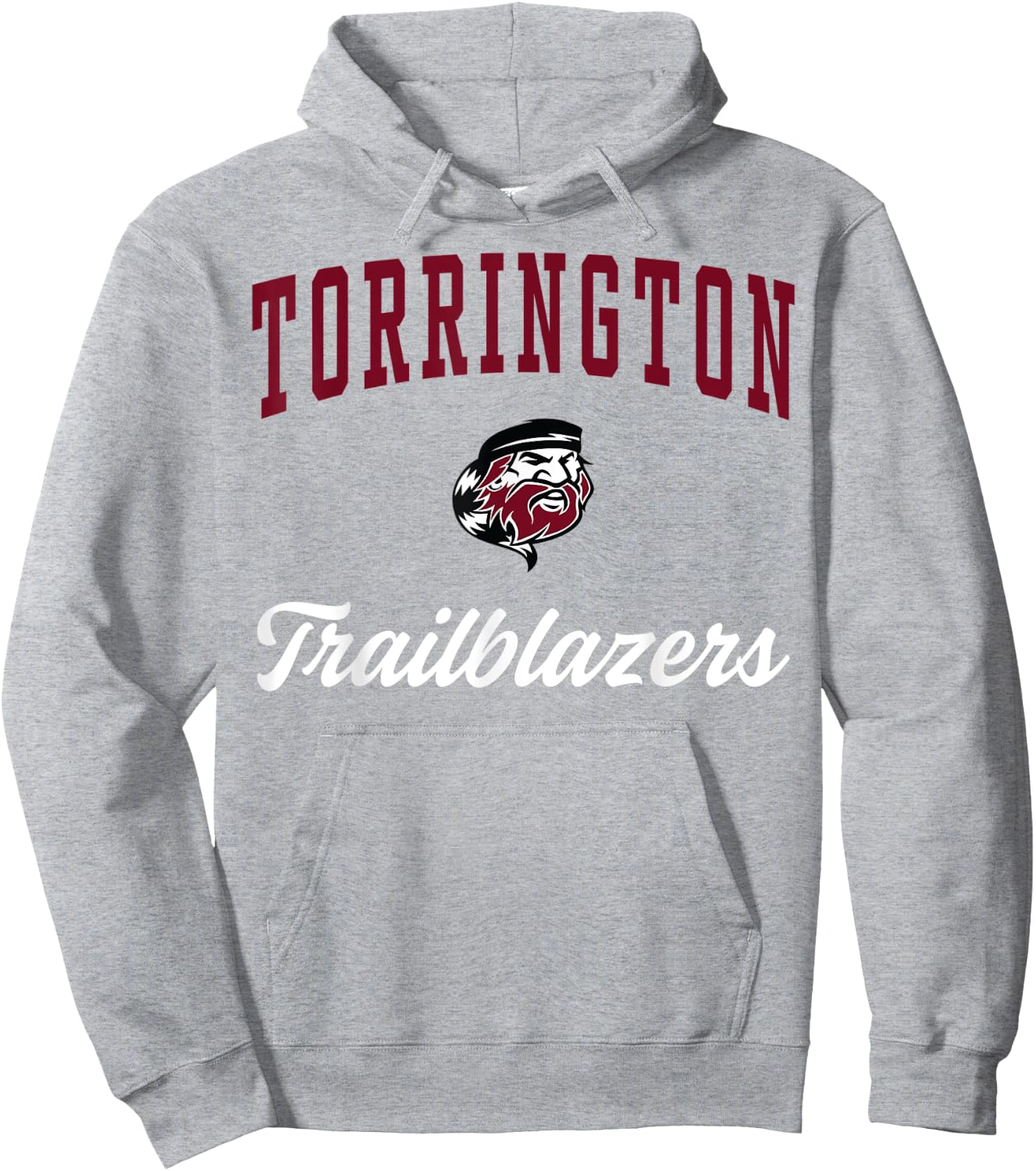 Torrington High School Trailblazers Hoodie - Hoodie | Ash
