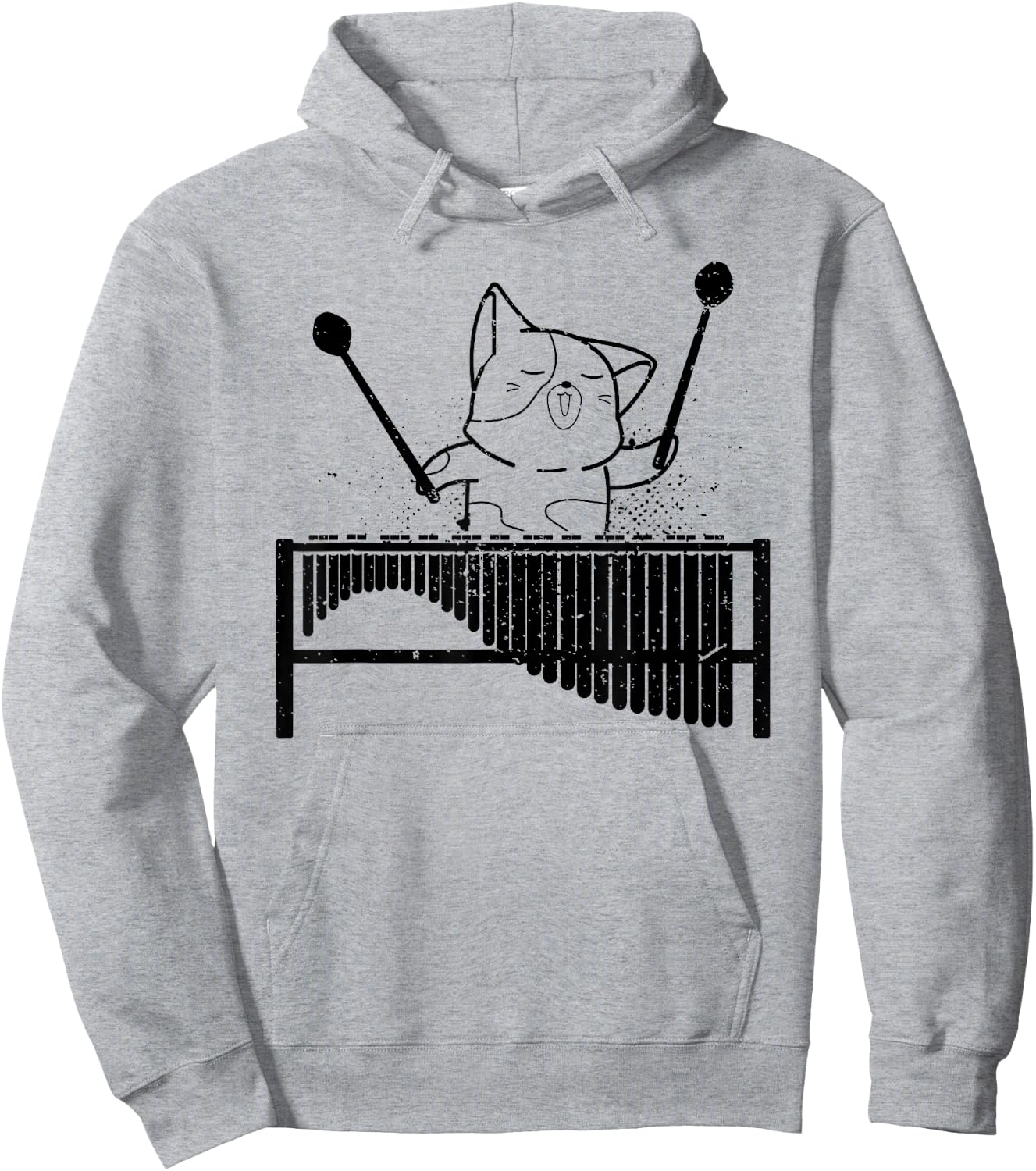 Marimba Funny Marimba Player Marimba Lover Hoodie - Hoodie | Ash