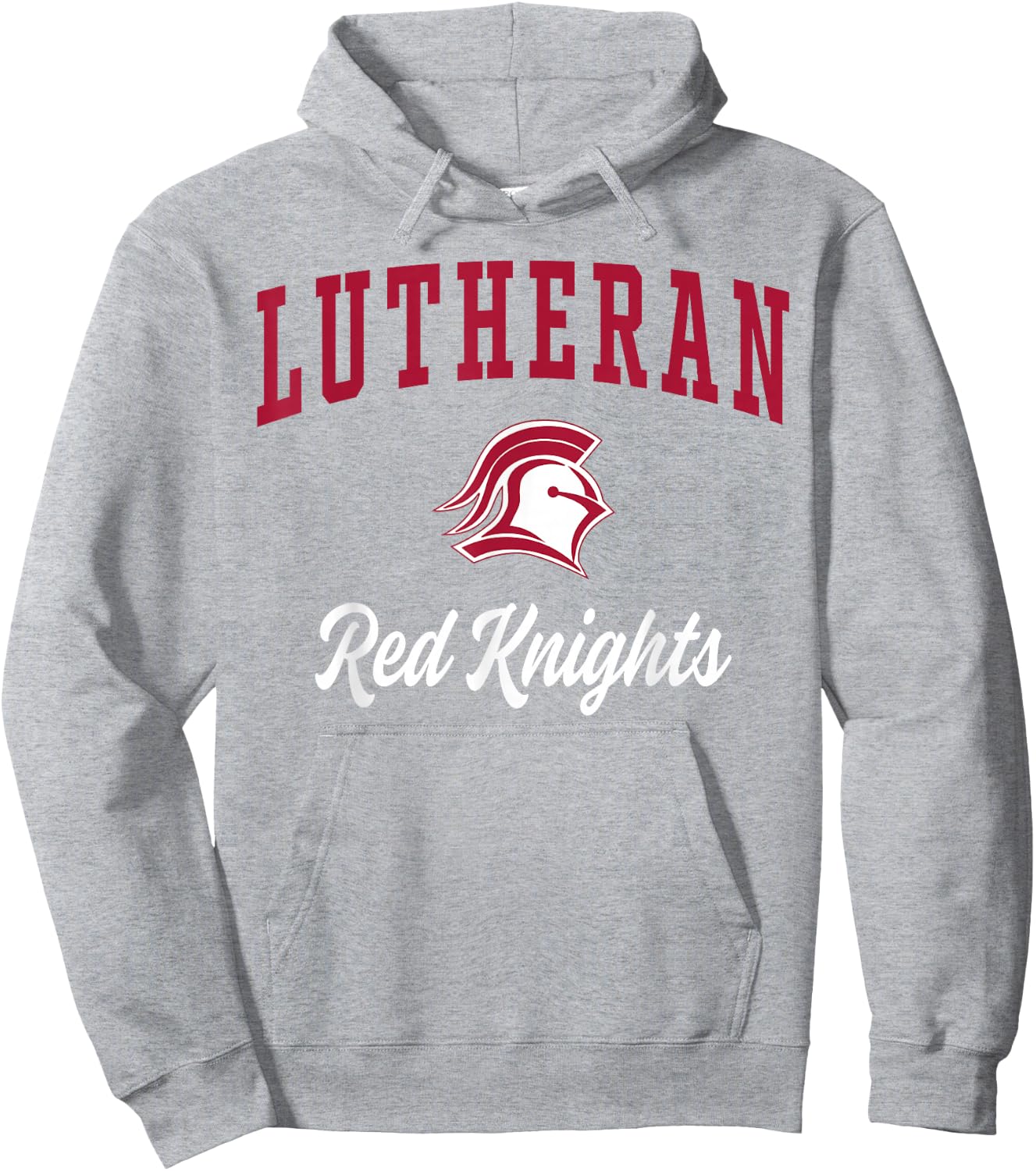 Lutheran High School Red Knights Hoodie - Hoodie | Ash