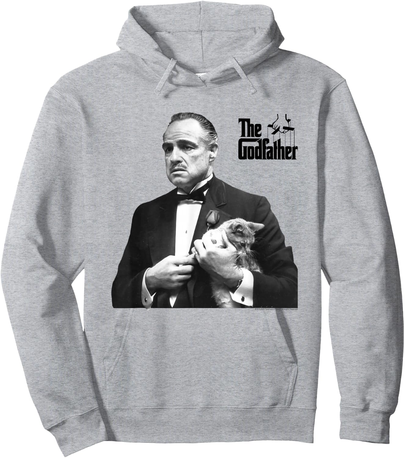 The Godfather The Don with Cat Hoodie - Hoodie | Ash