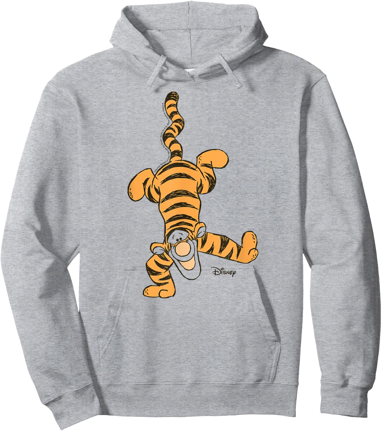 Winnie The Pooh - Tigger Handstand Hoodie - Hoodie | Ash