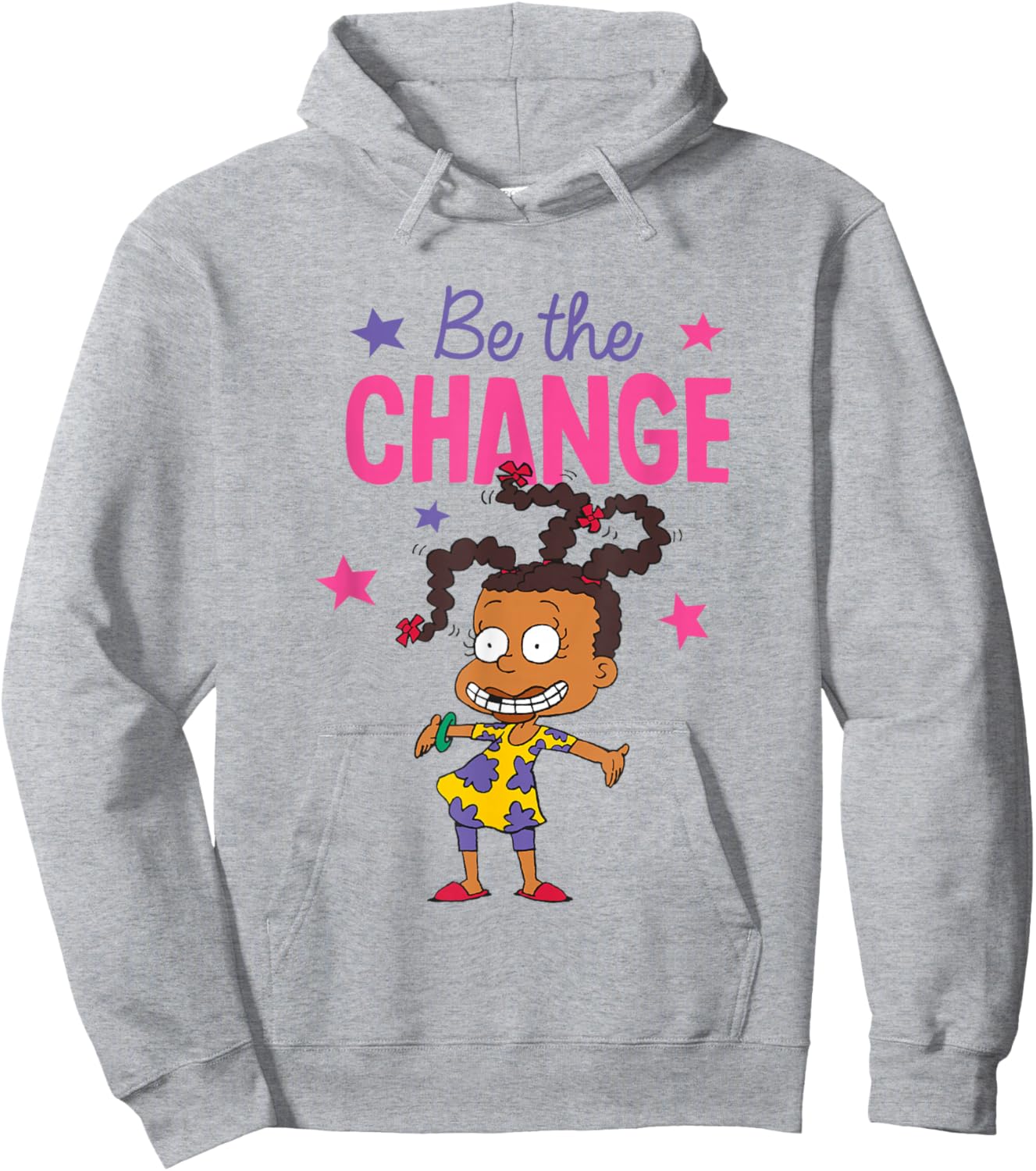 Rugrats Be The Change Susie Carmichael Portrait Hoodie - Hoodie | Ash