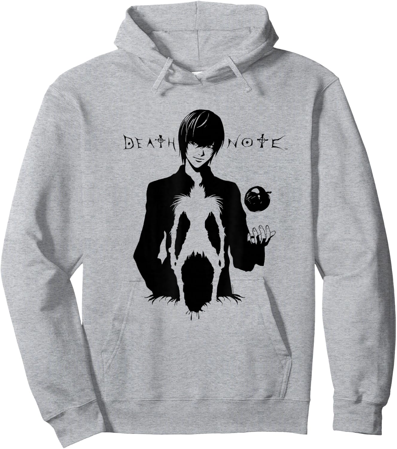 Death Note Light Silhoutte with Ryuk Anime Hoodie - Hoodie | Ash