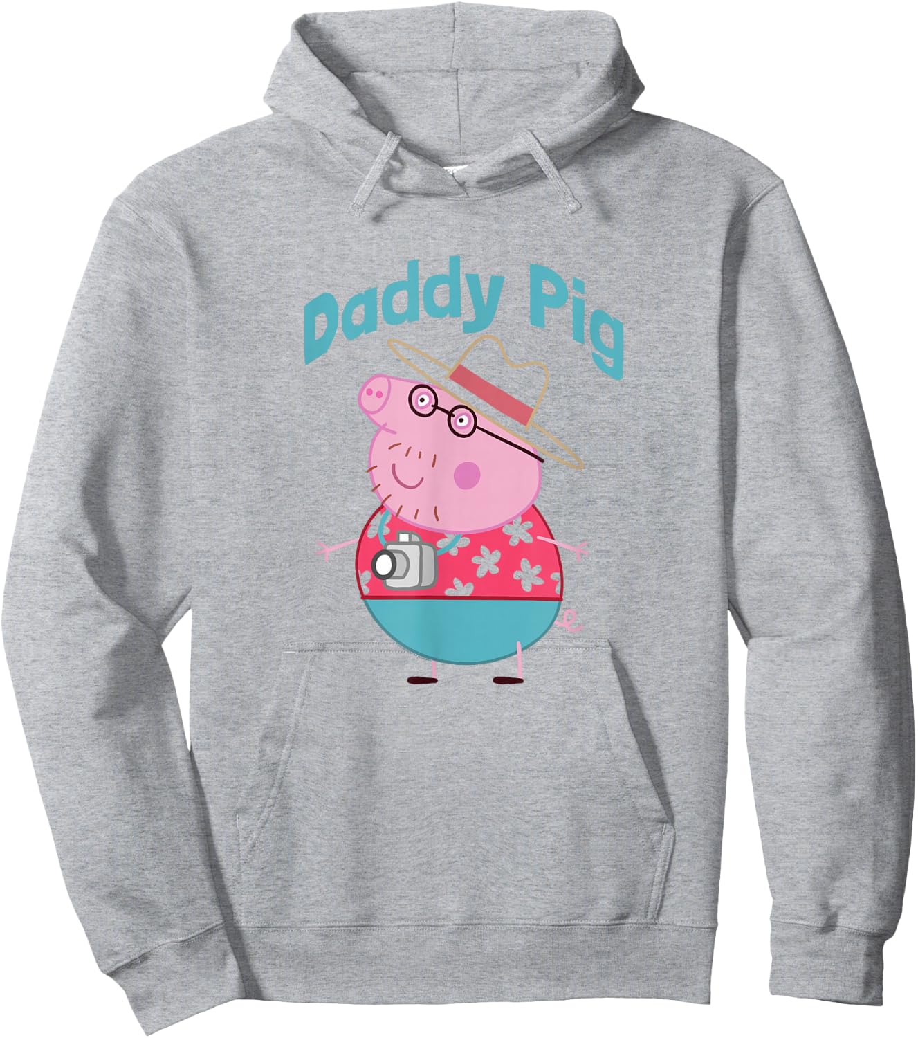 Peppa Pig Daddy Pig Hoodie - Hoodie | Ash
