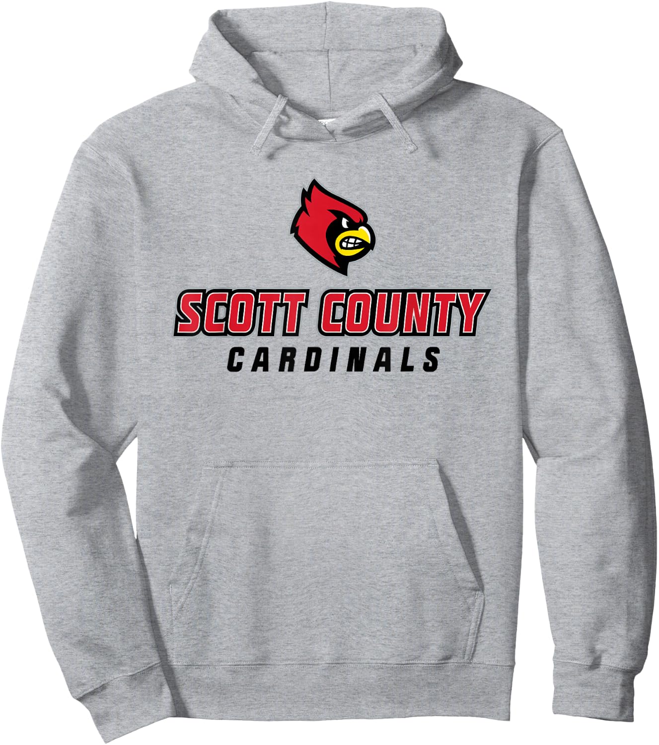 Scott County High School Cardinals Hoodie - Hoodie | Ash
