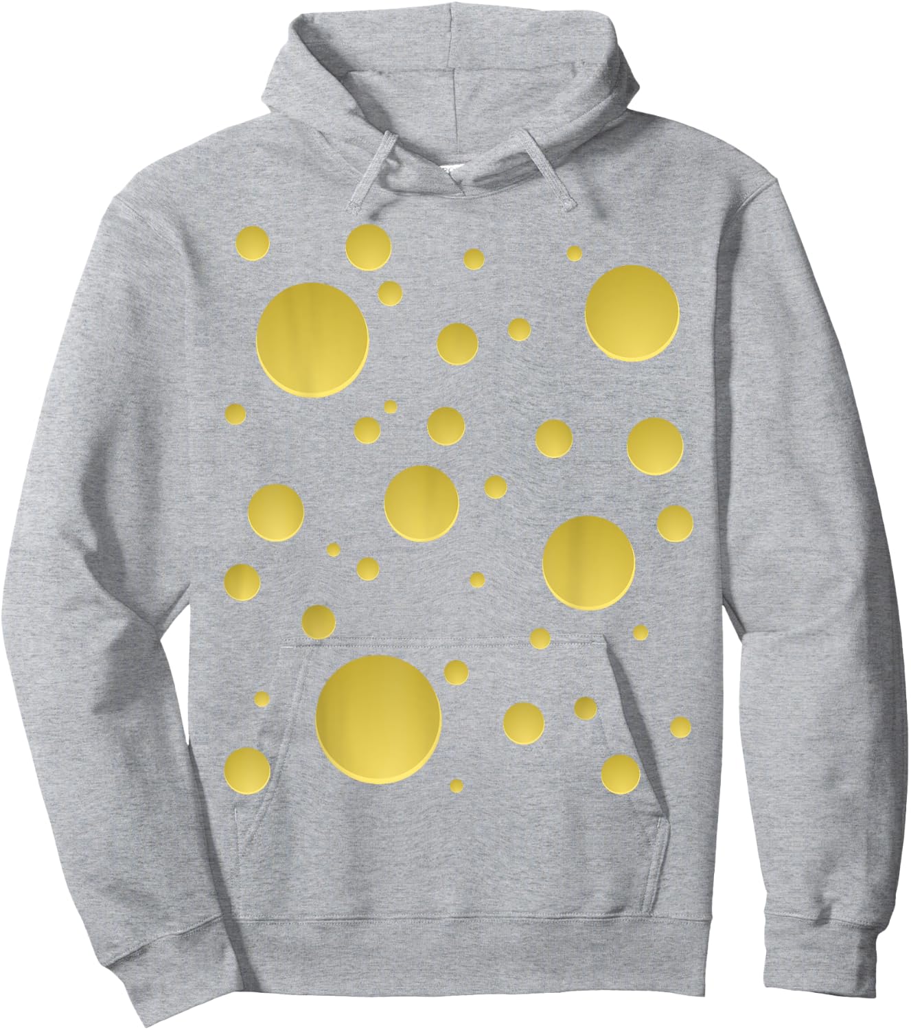 Cheese Costume Halloween Yellow Cheese Costume Hoodie - Hoodie | Ash