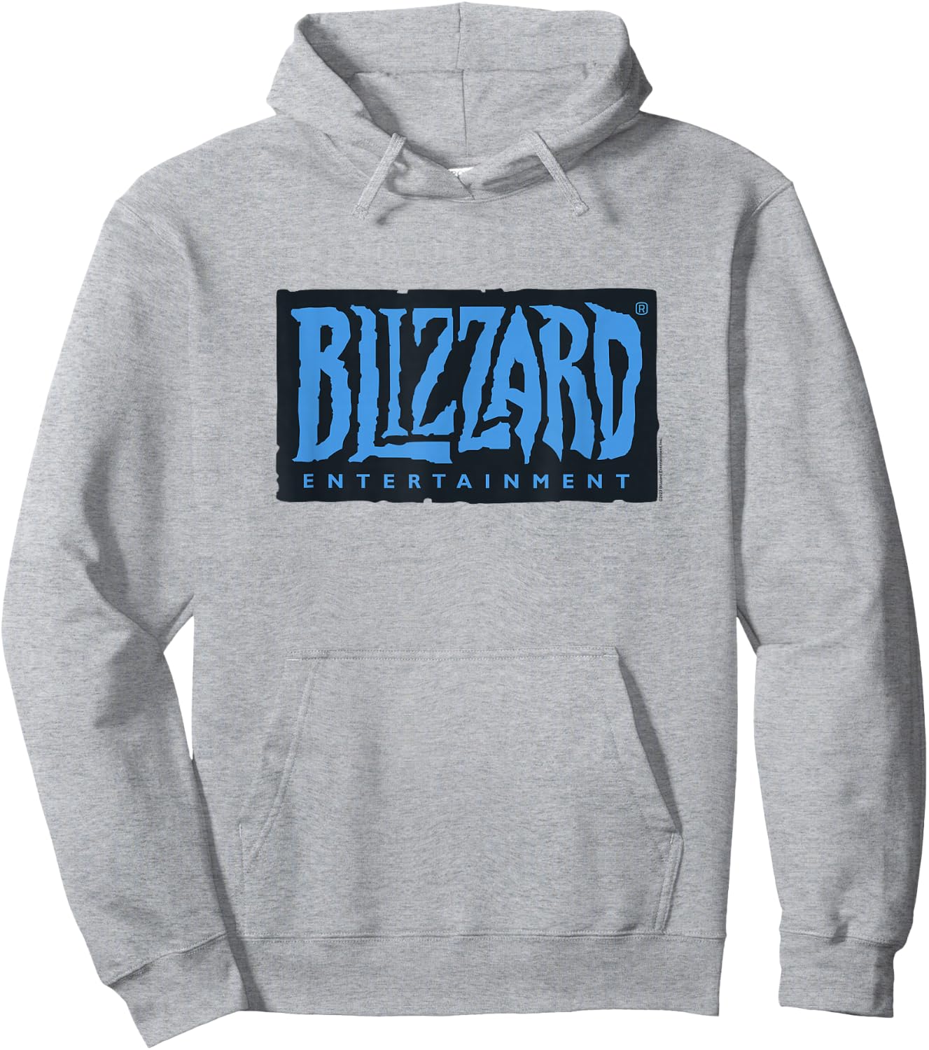 Blizzard Entertainment Official Blue Logo Hoodie - Hoodie | Ash