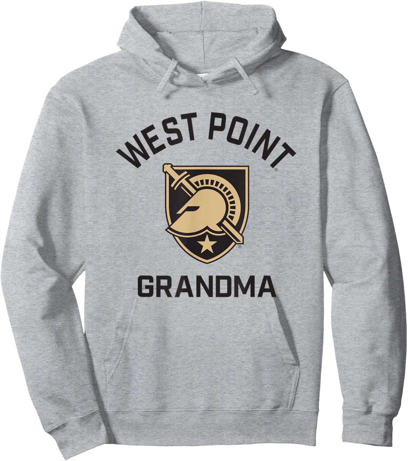 Army West Point Black Knights Arched Grandma Hoodie - Hoodie | Ash