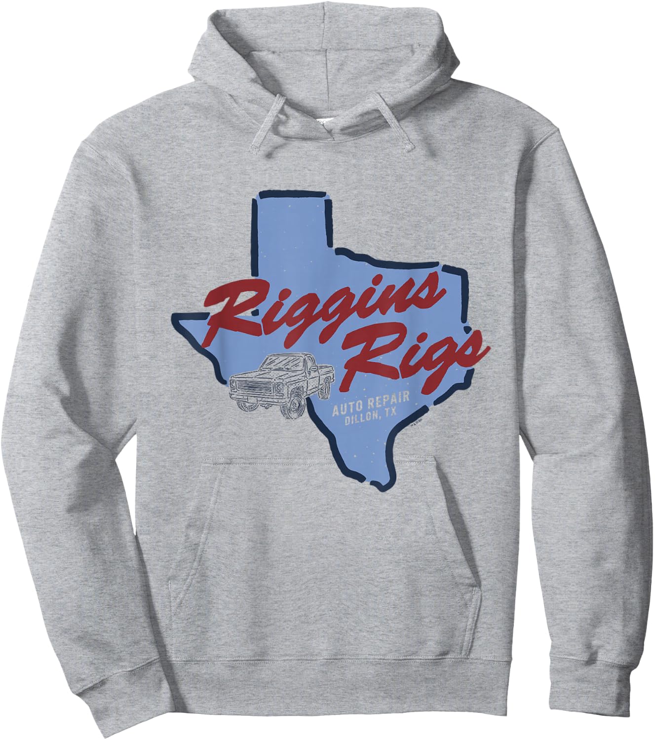 Friday Night Lights Riggins Rigs Comfortable Hoodie - Hoodie | Ash