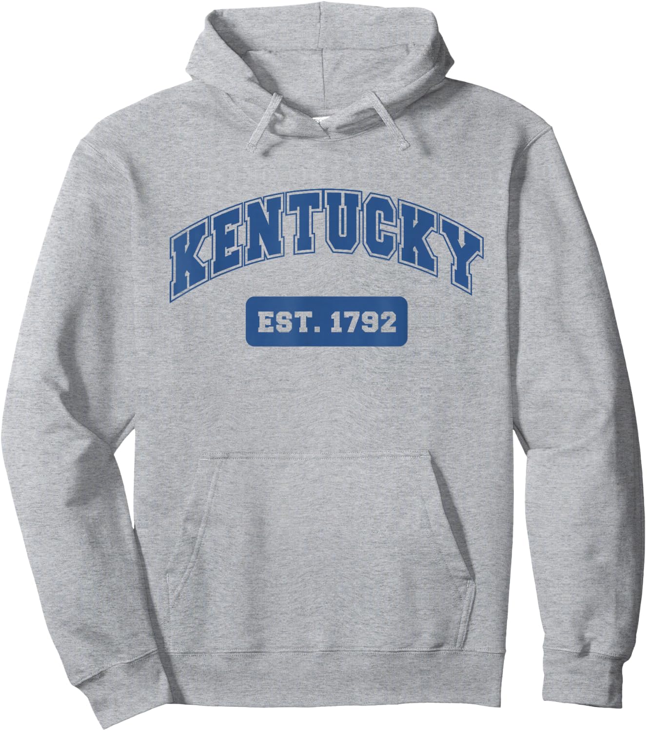 Kentucky 1792 Varsity Retro Style Hoodie - Hoodie | Ash