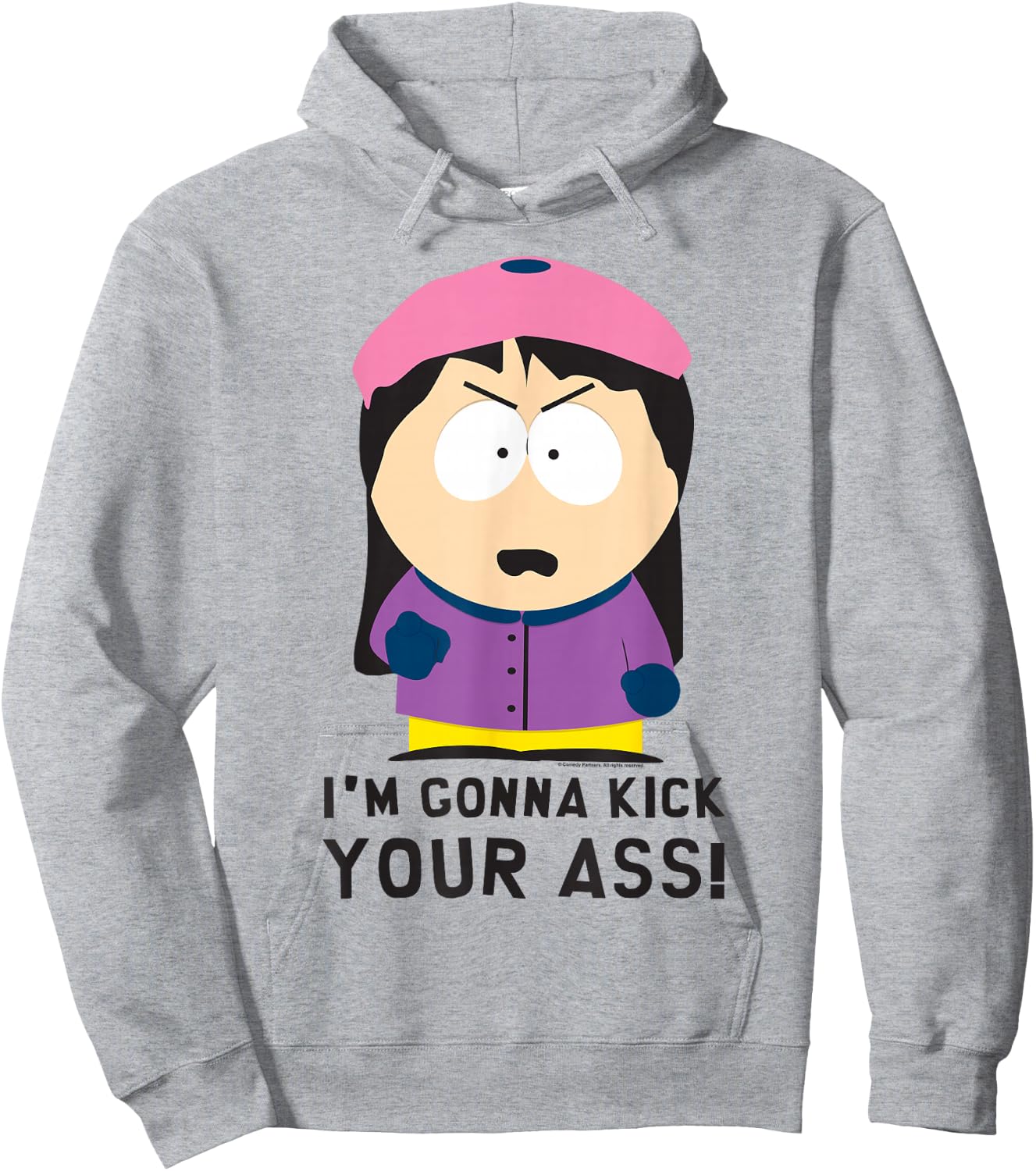 South Park Wendy I'm Gonna Kick Your Ass! Hoodie - Hoodie | Ash